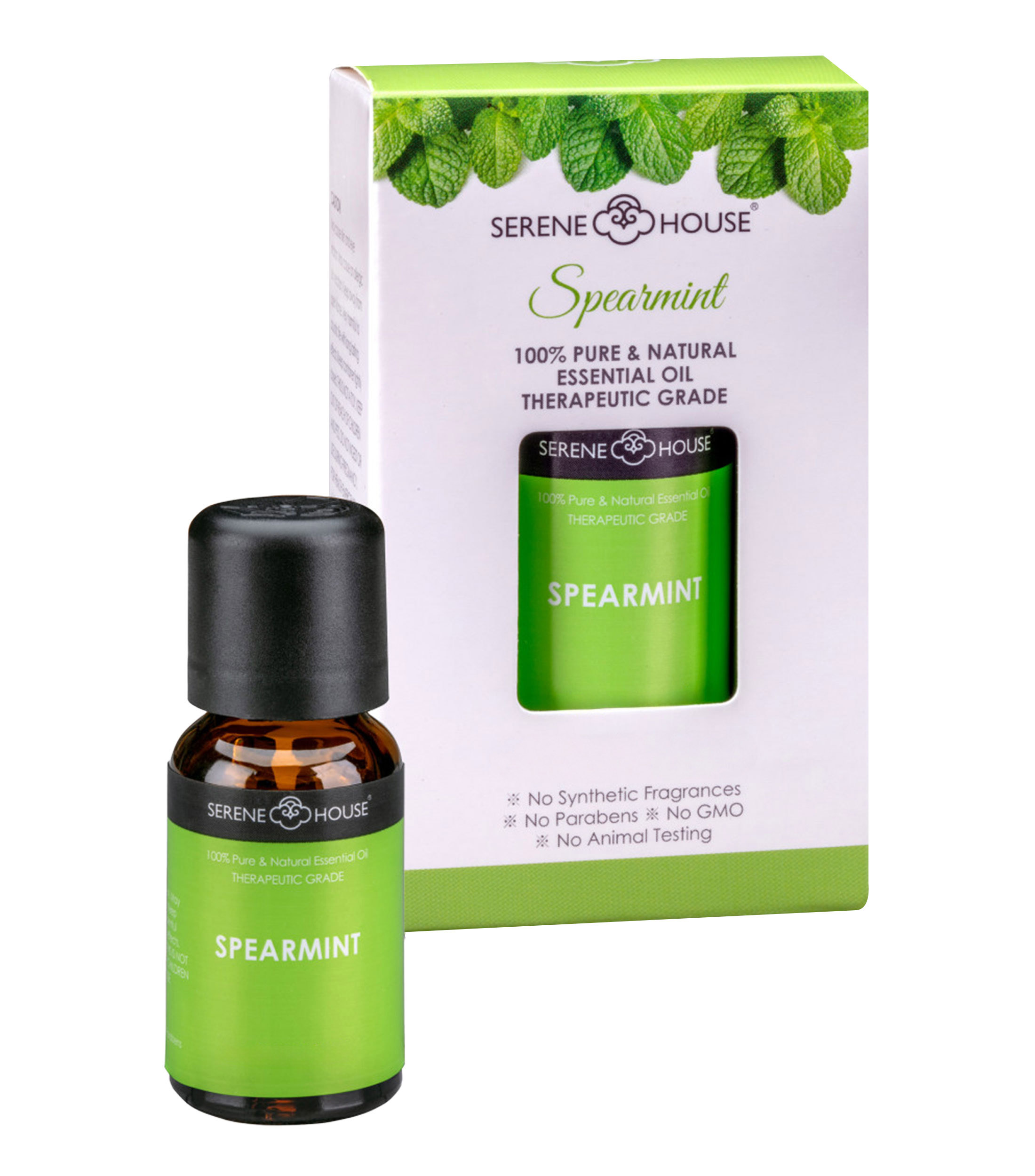 Aceite esencial para difusor de aromas menta verde 100% natural 15, ml