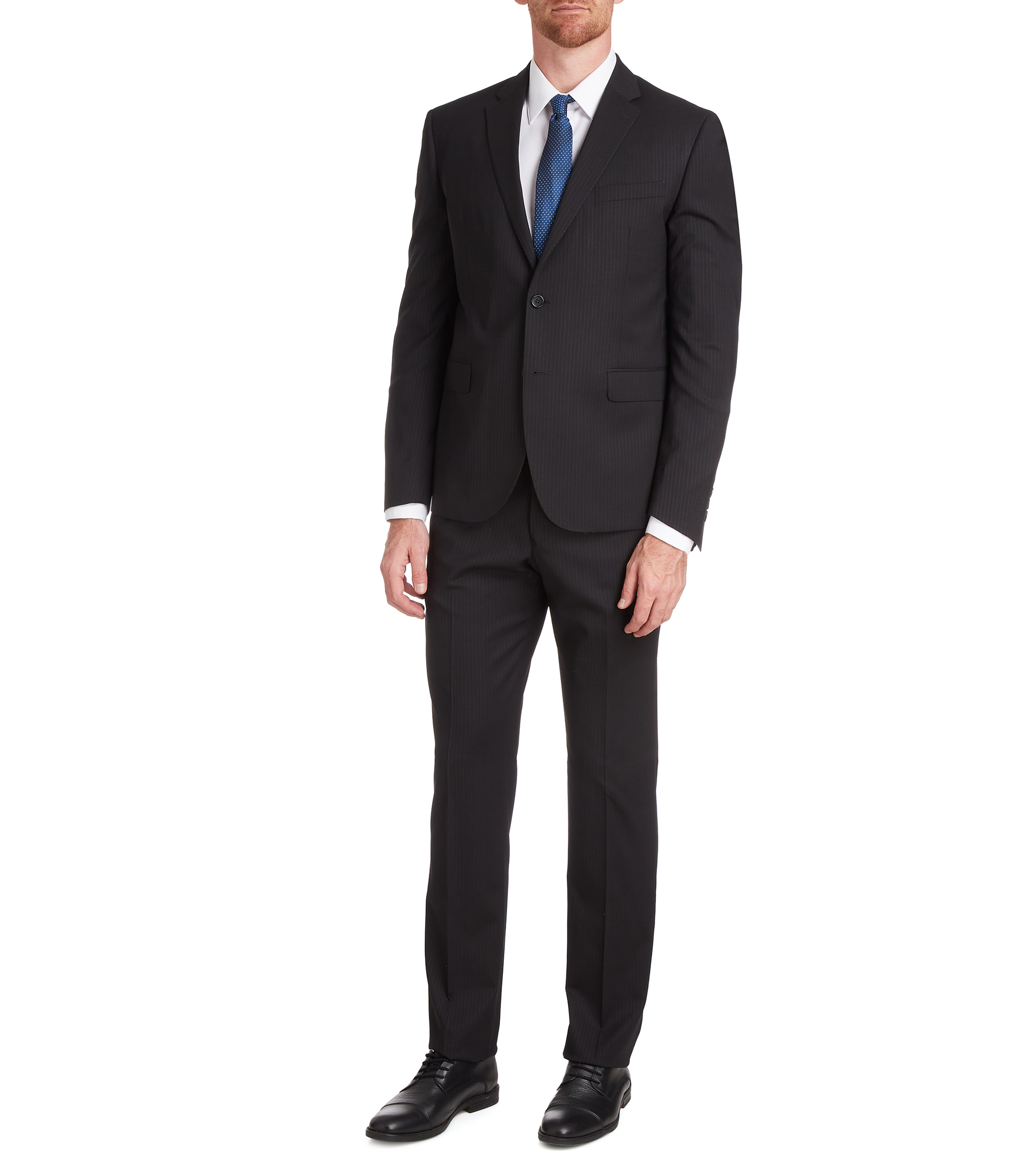 Perry Ellis Traje Slim Fit con líneas Hombre - El Palacio de Hierro