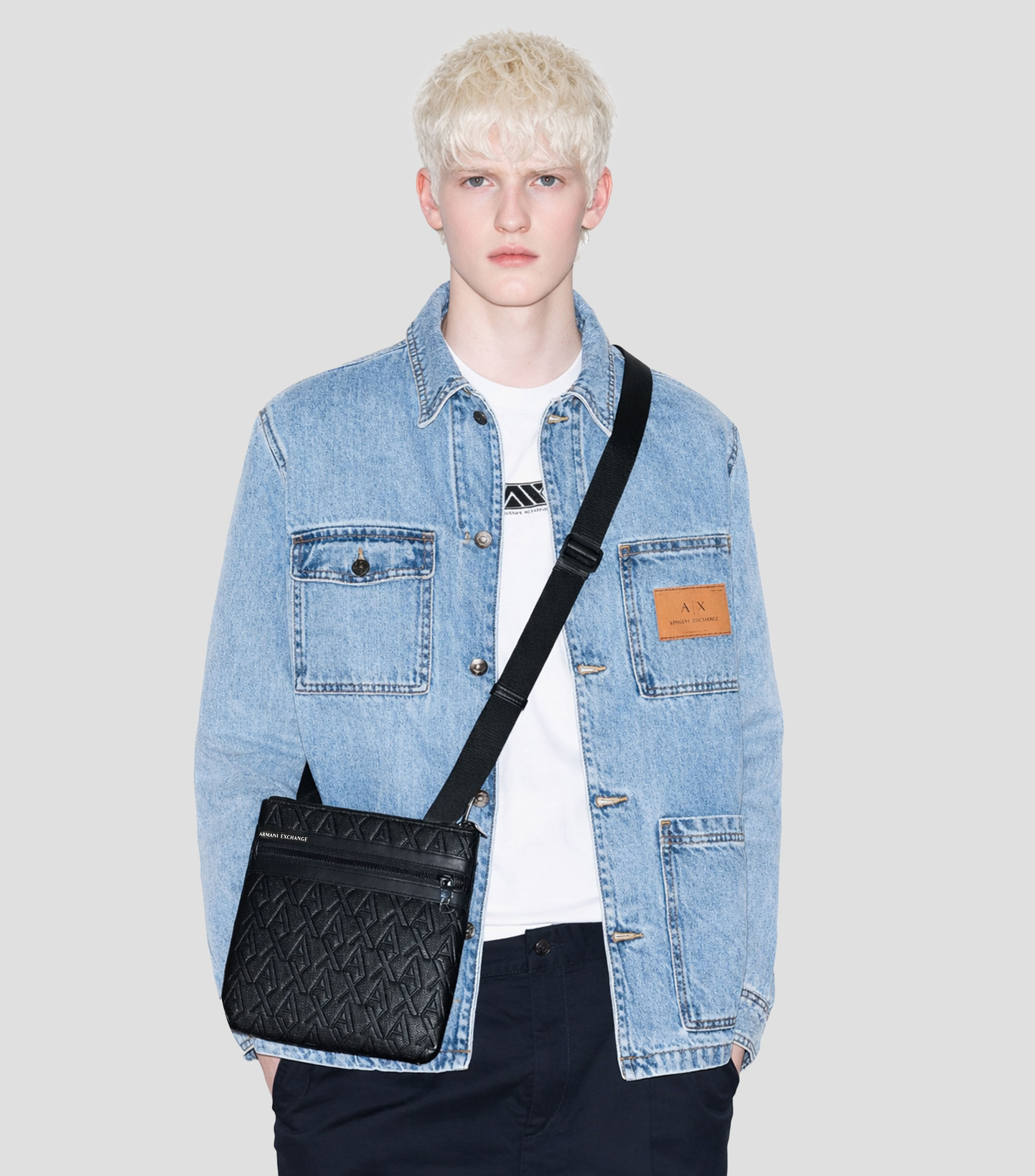 Bolso Crossbody Monogram Hombre