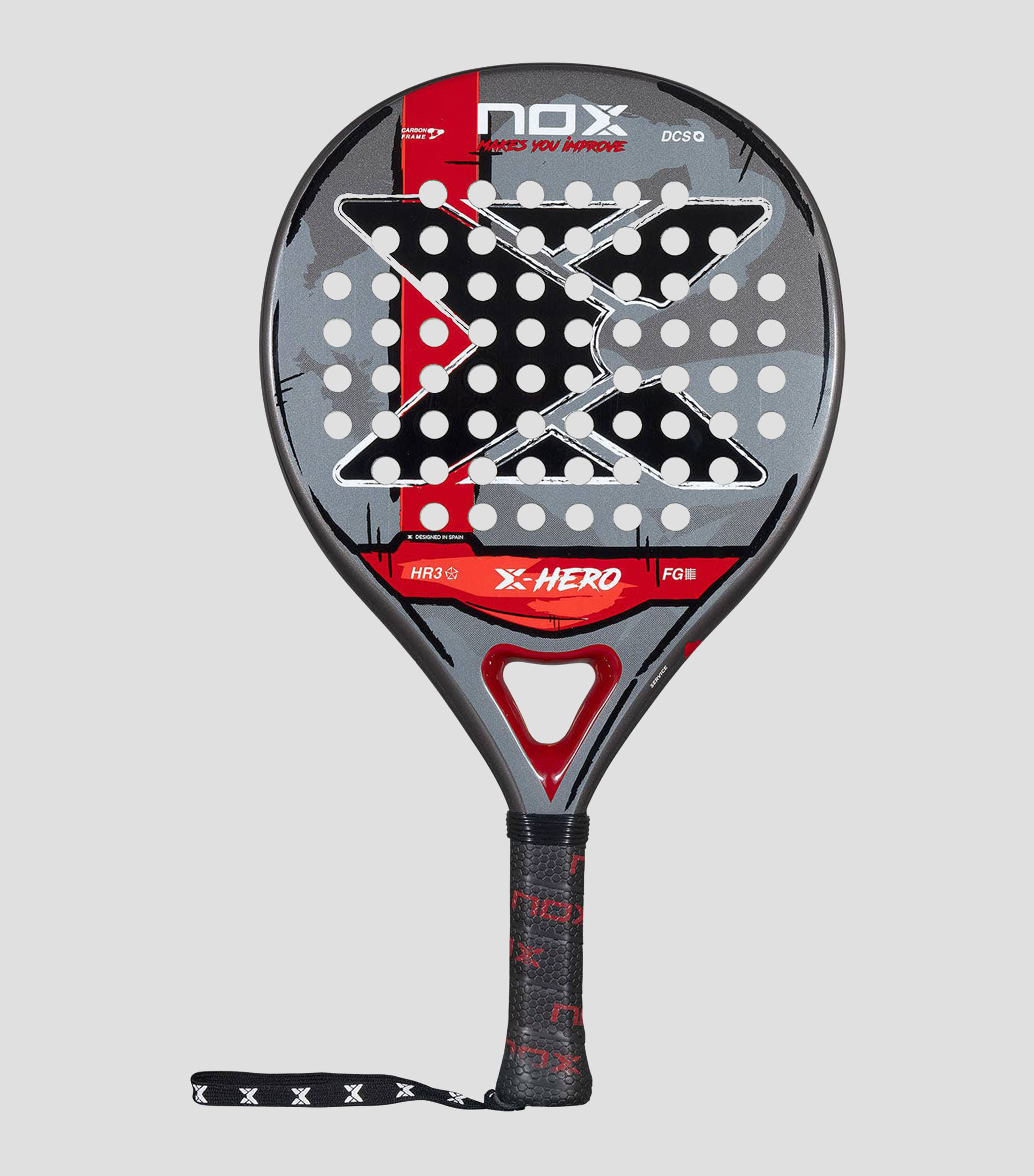 Pala para Pádel X-Hero Red