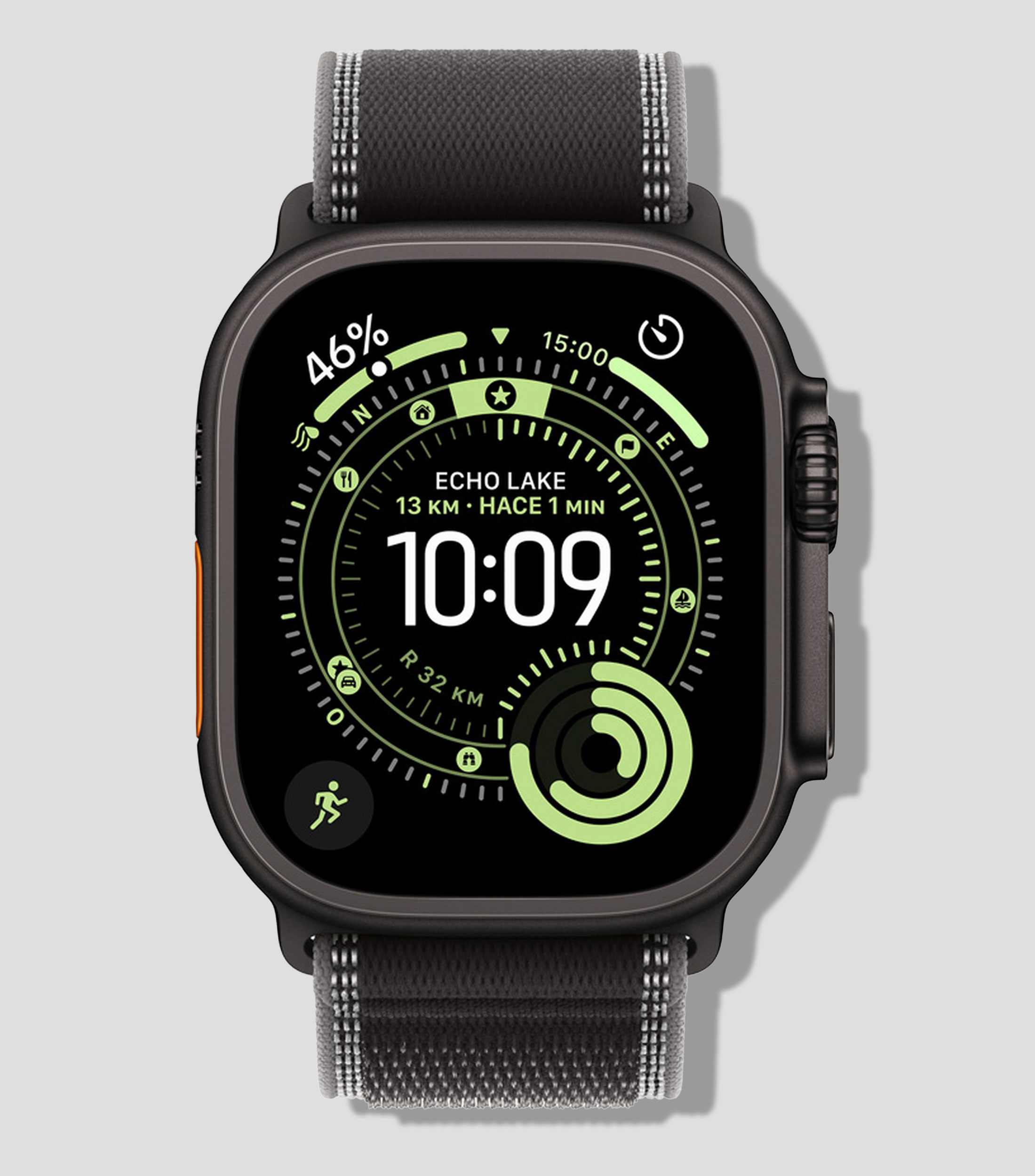 Apple Watch Ultra 3 GPS de 49 mm, Caja de Titanio