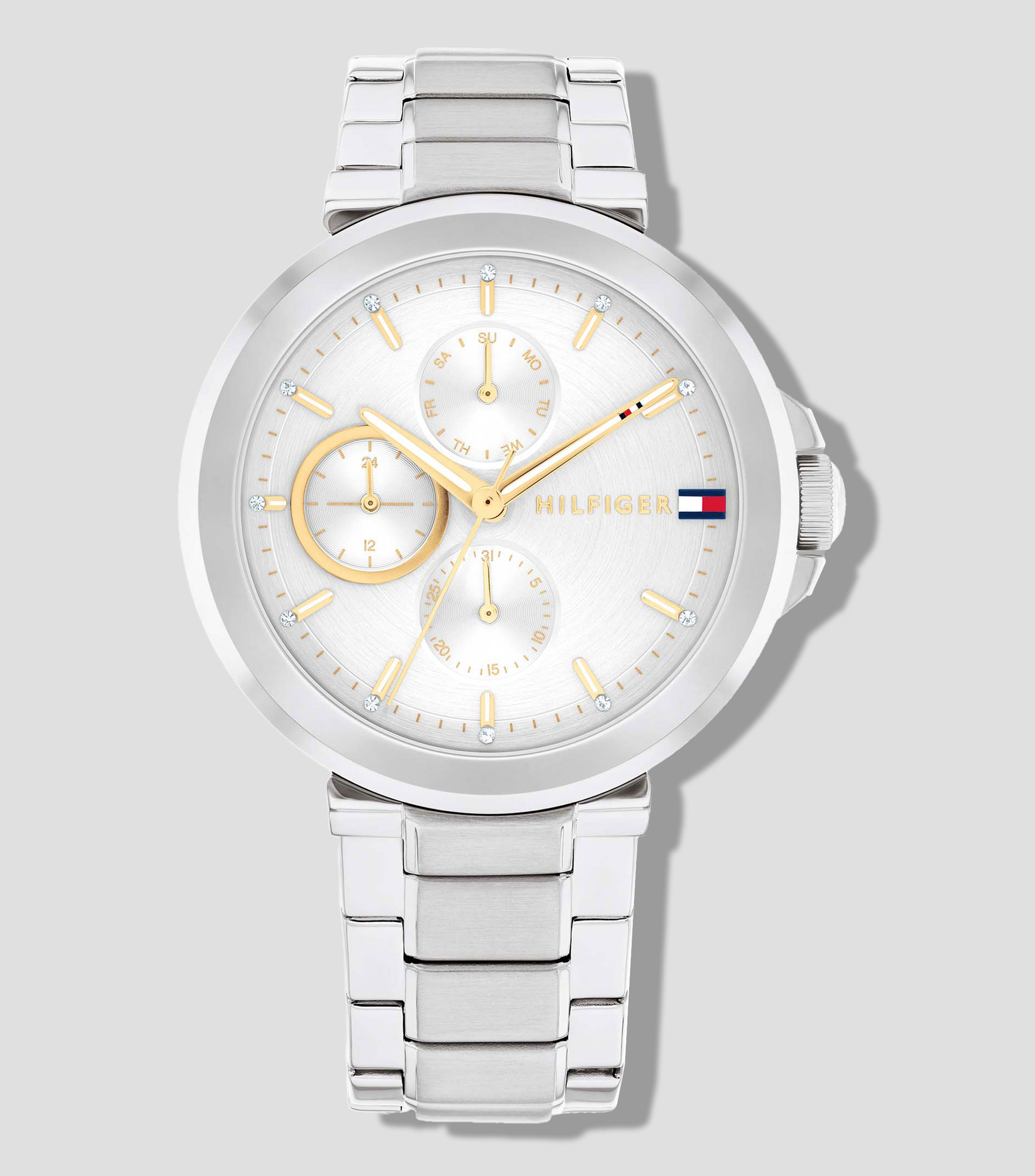 Reloj para Mujer Lori De Vestir Plateado