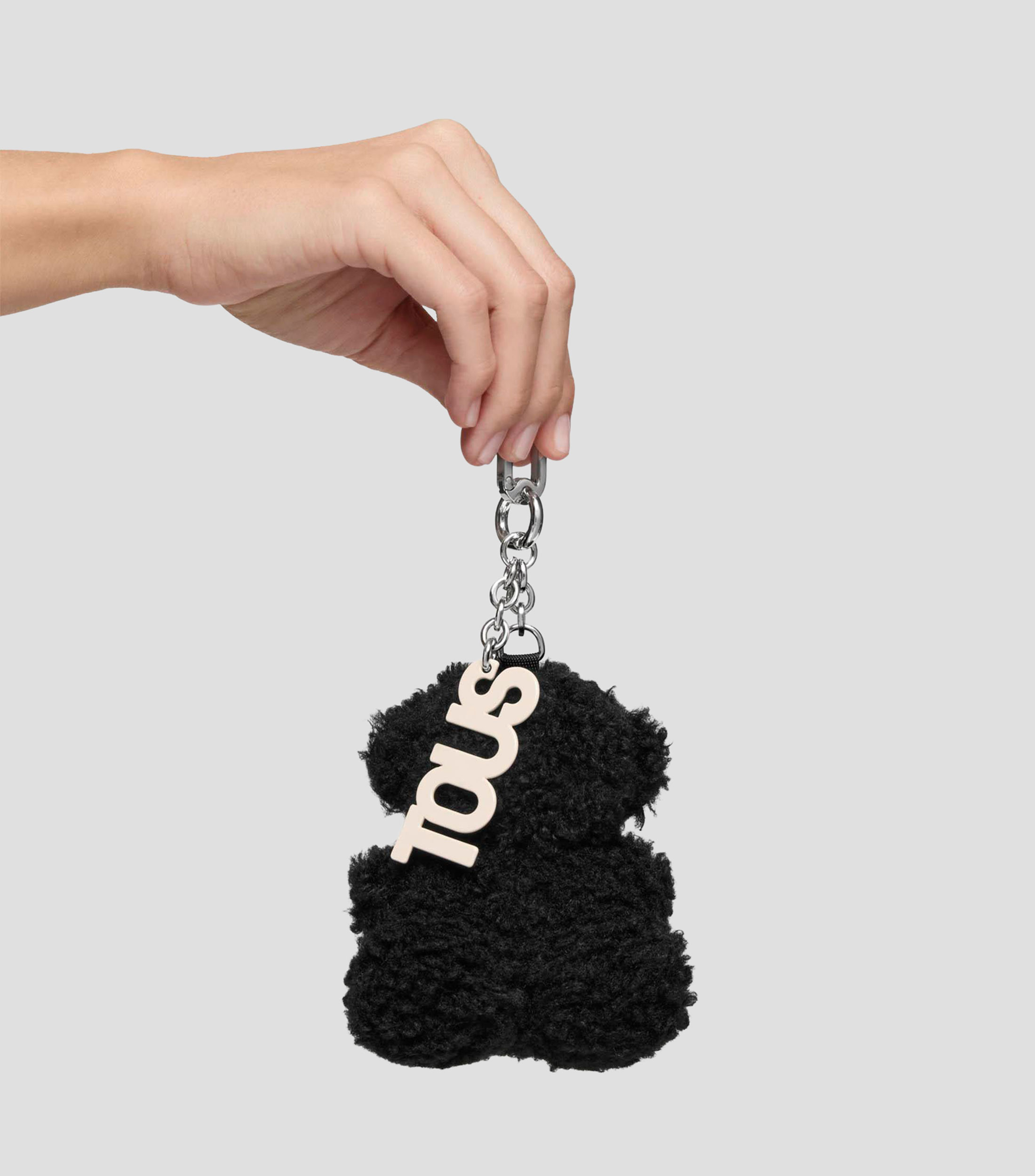 Llavero en forma de oso de peluche Mujer