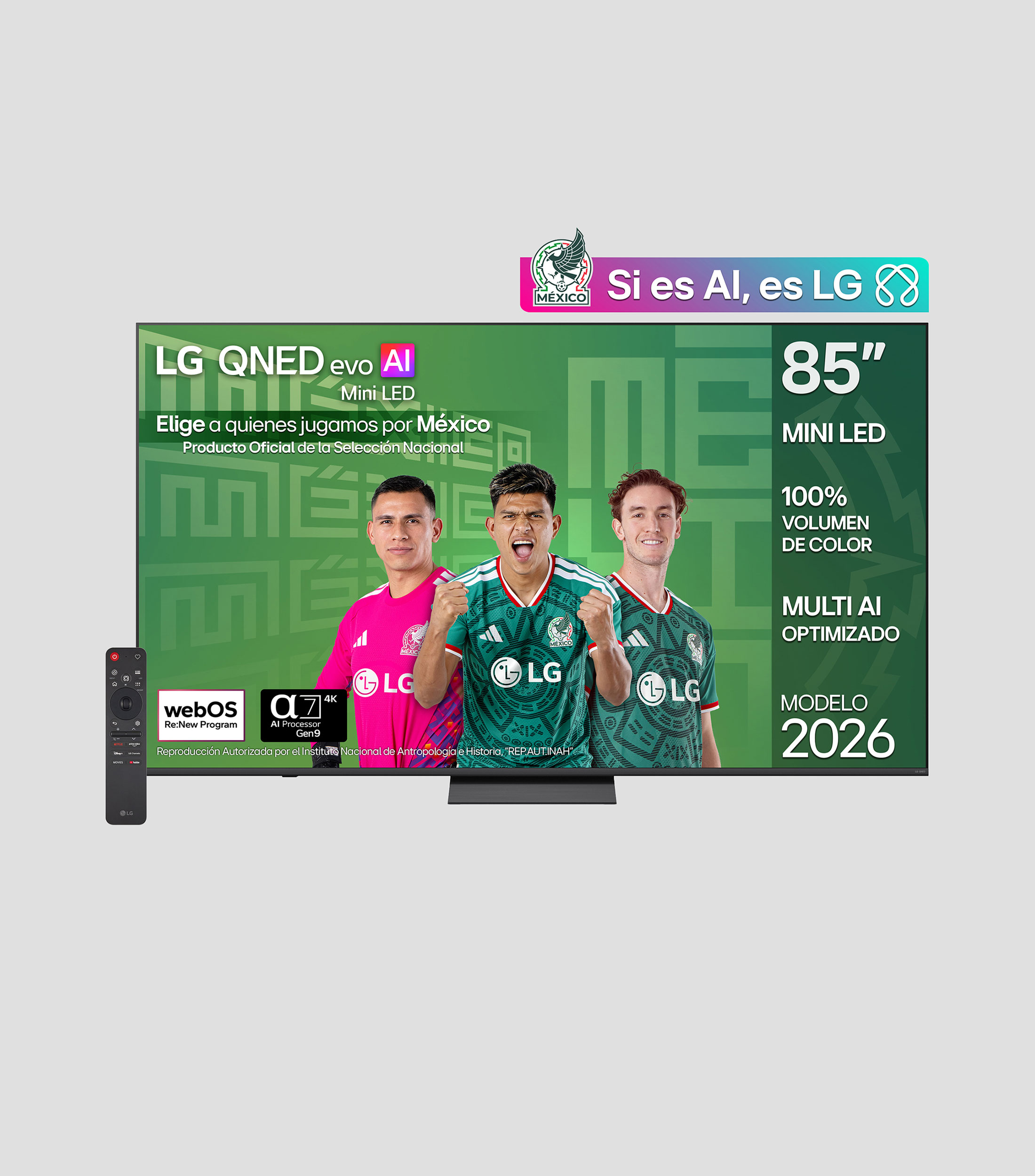Pantalla 85 Pulgadas Plana QNED 4K 85QNED81BSG