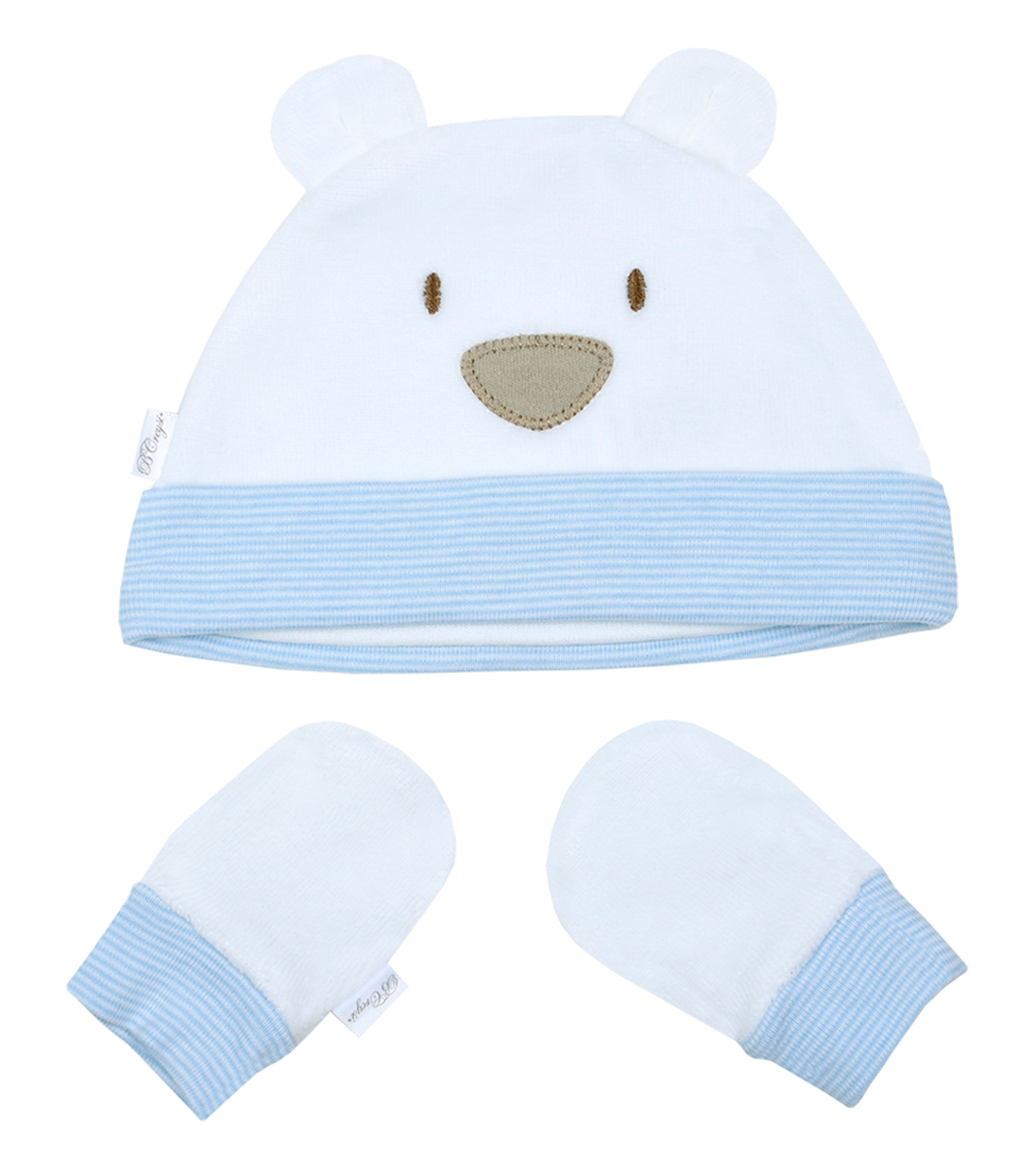 Set de gorro y guantes Bebé
