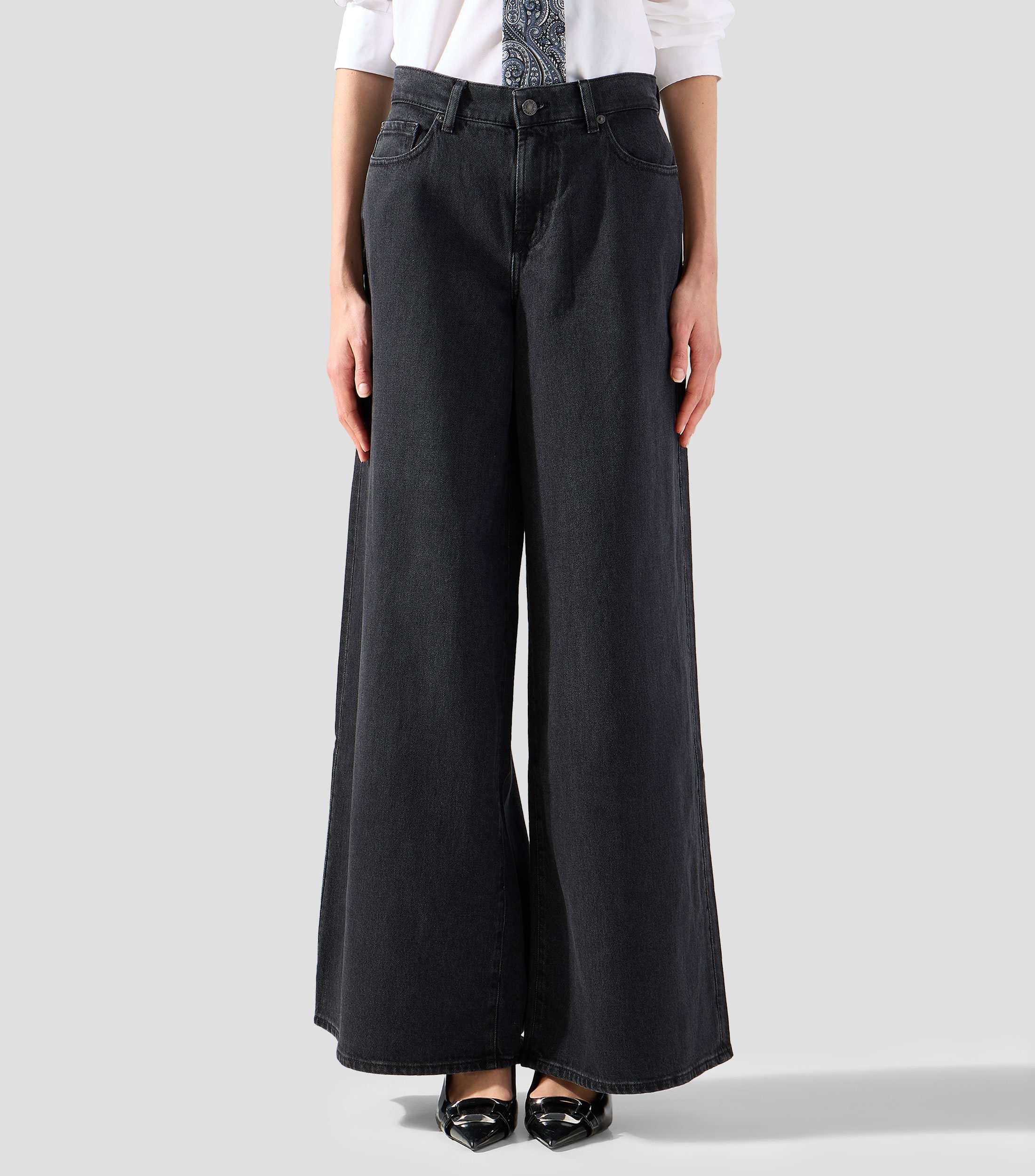 Jeans wideleg Mujer