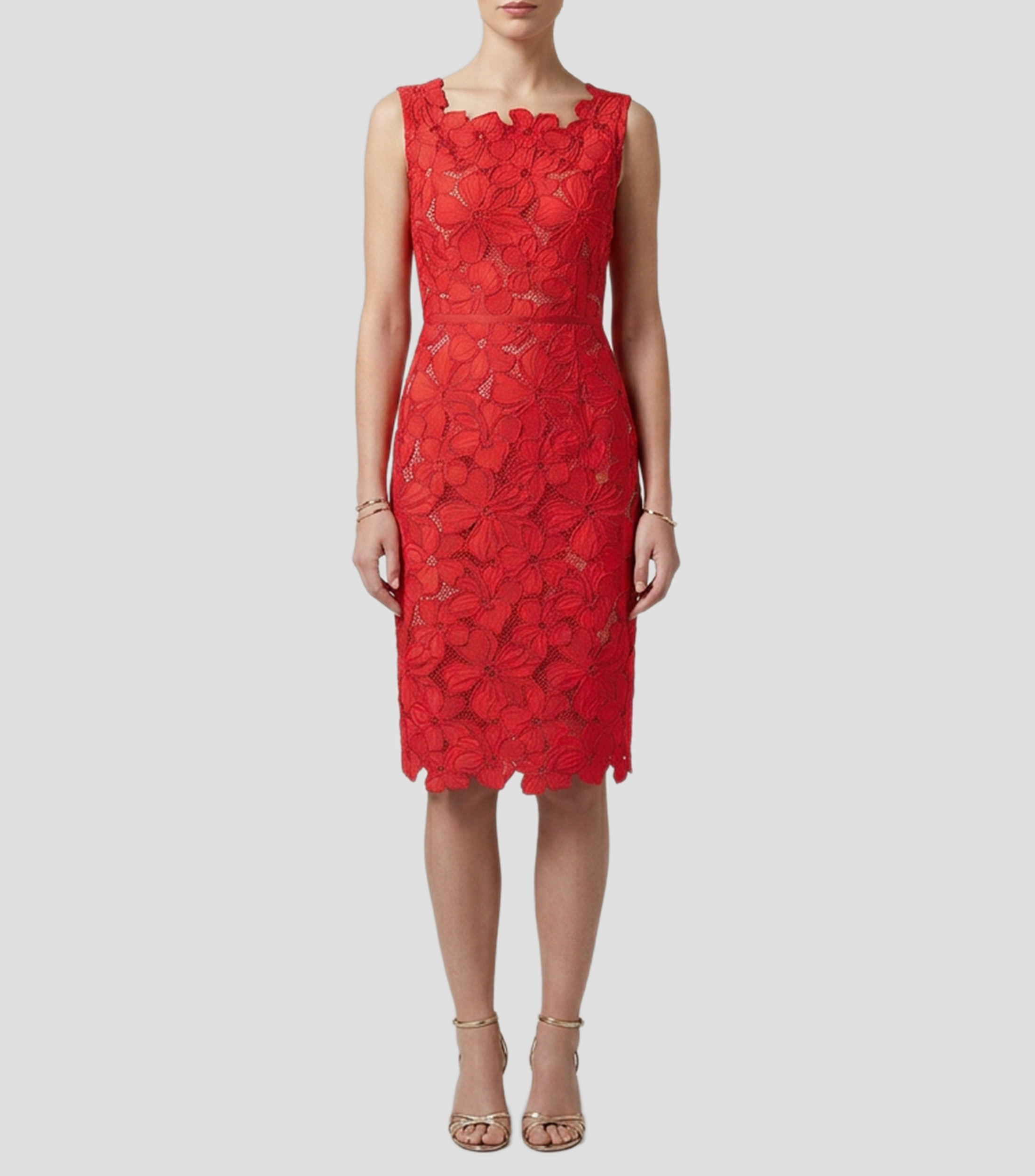 Vestido midi fantasía Mujer