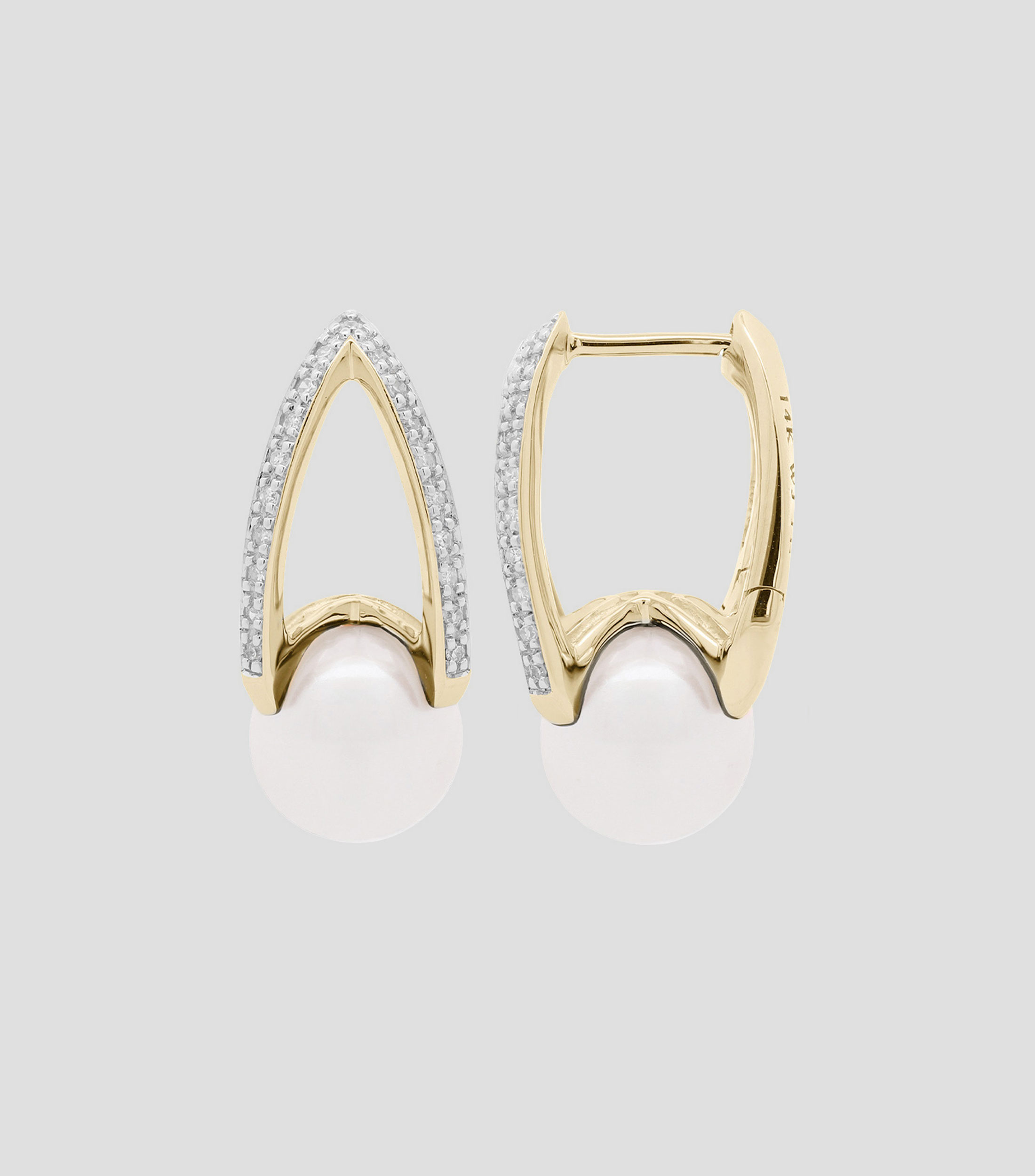 Aretes en Oro de 14 Kilates Mujer
