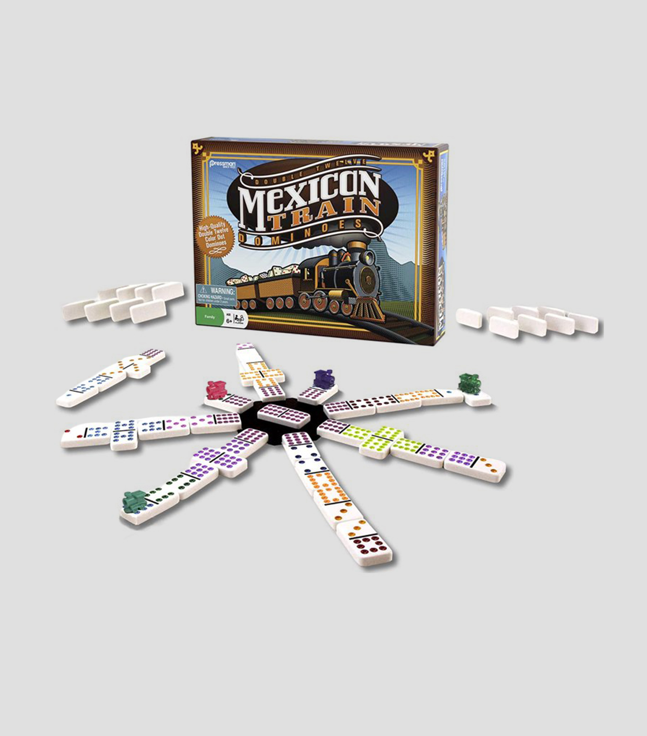 Dominó Doble Doce Mexican Train