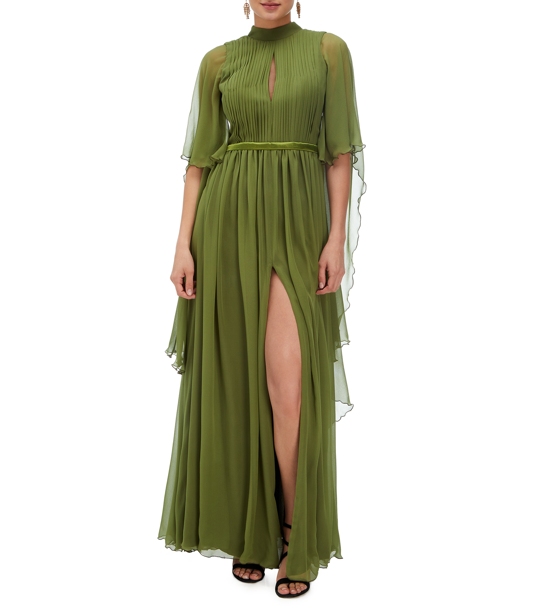Gloriance Design Vestido de Noche largo plisado Mujer - El Palacio de Hierro