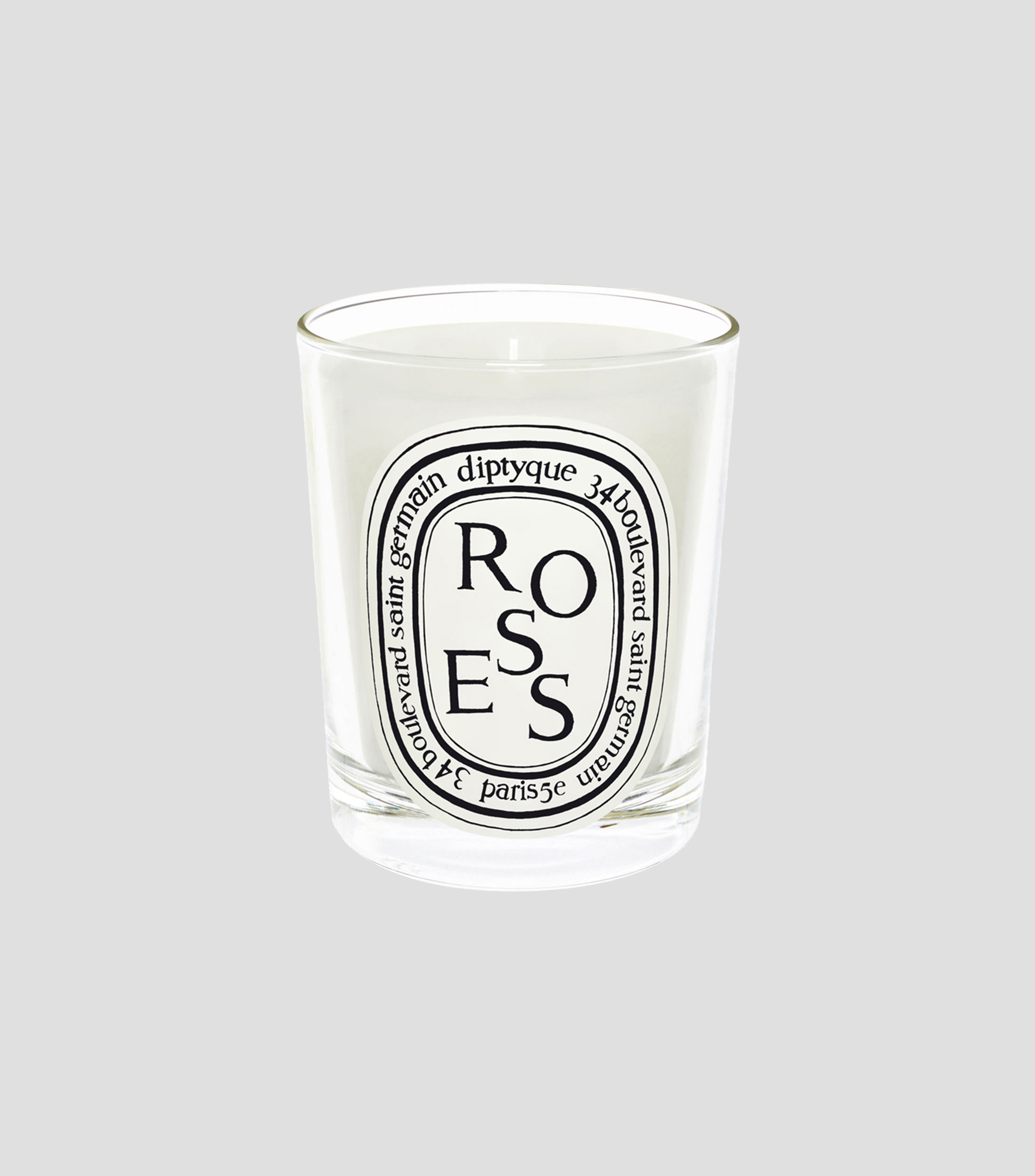 Roses Scented Candle, 190 gr
