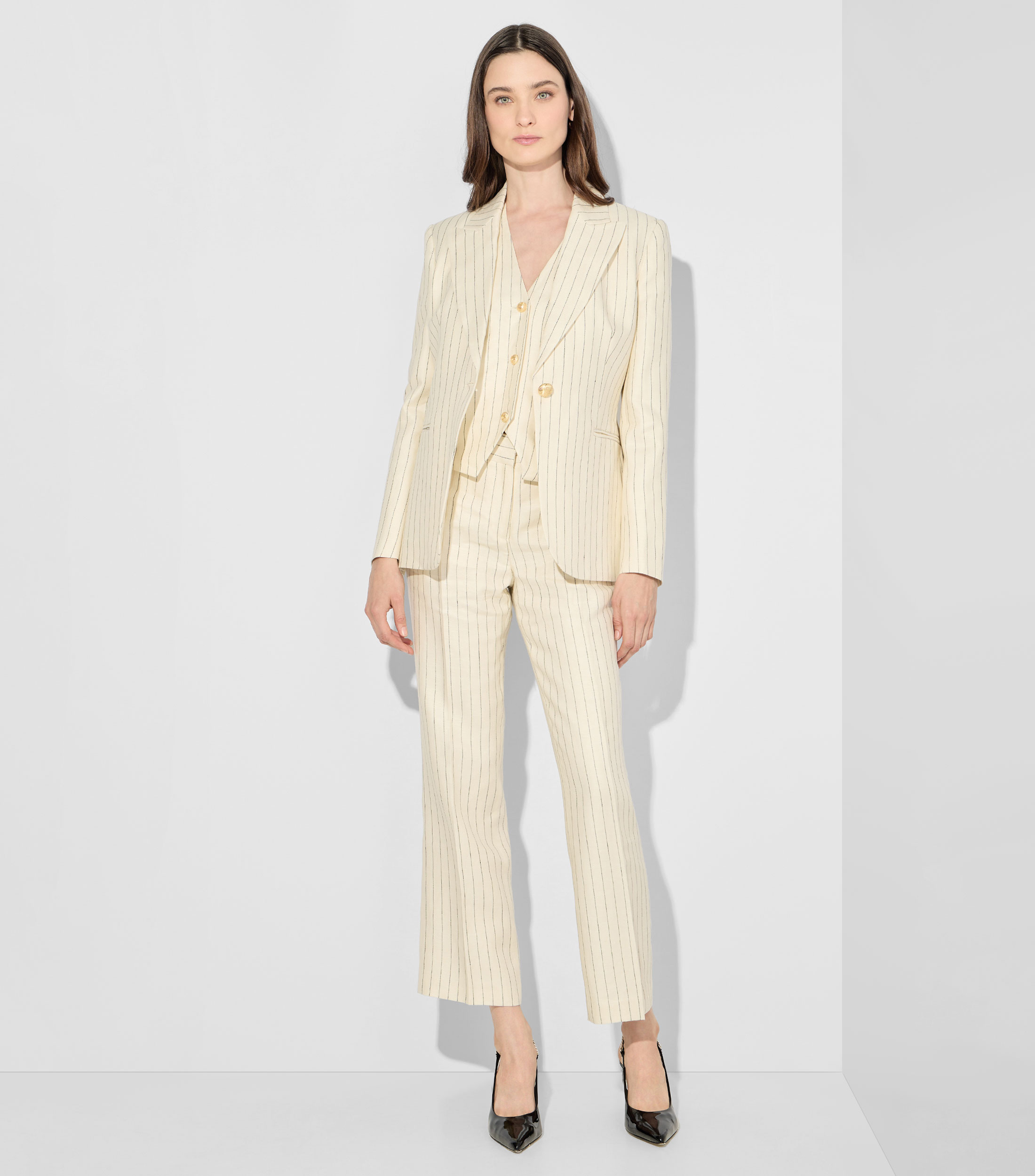Blazer de rayas Mujer