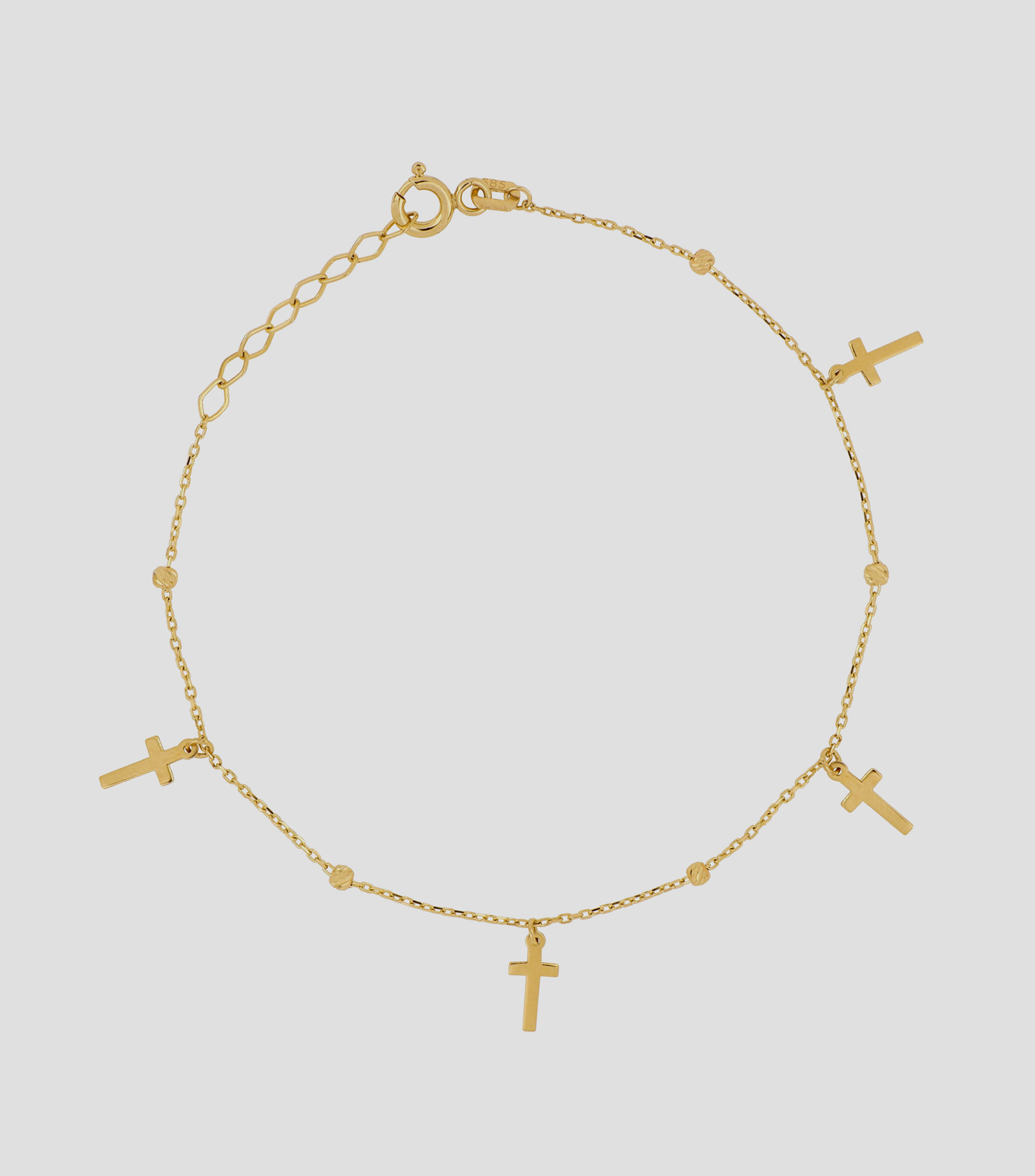 Pulsera en Oro amarillo de 14 Kilates Mujer