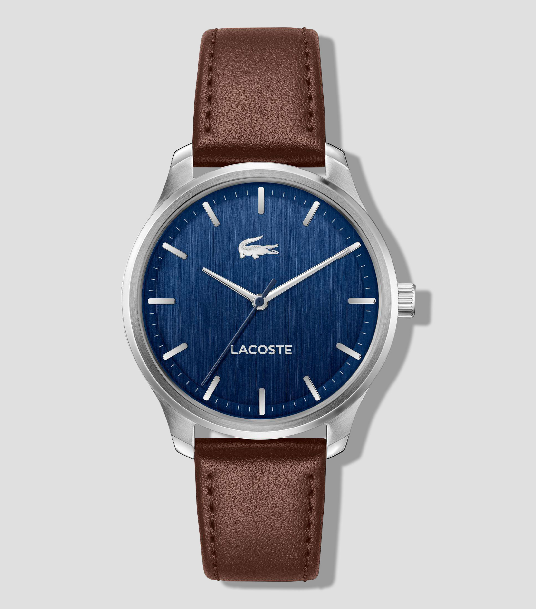 Reloj para Hombre Lisbon casual plateado, azul