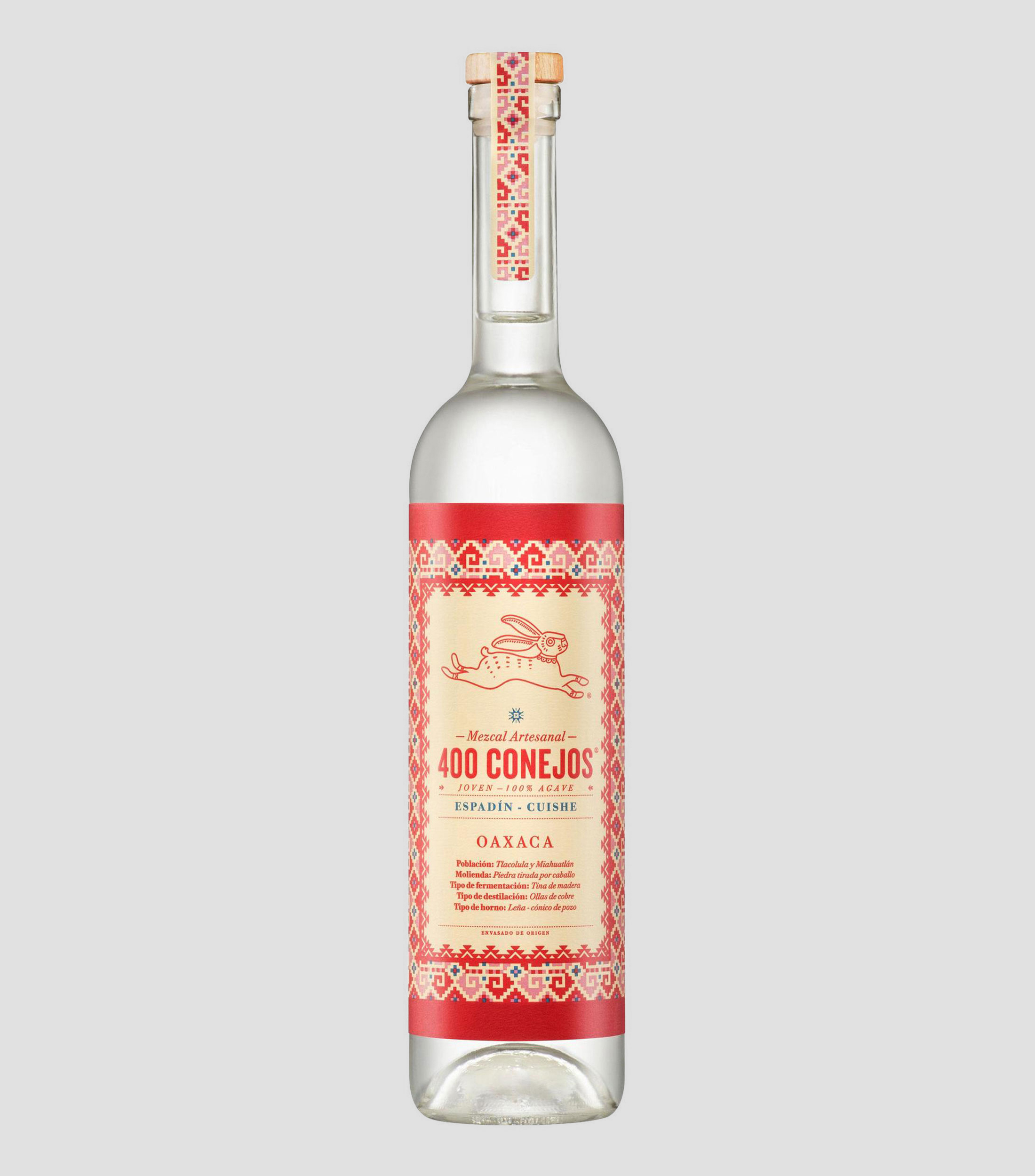 Mezcal Artesanal Espadín-Cuishe, 700 ml