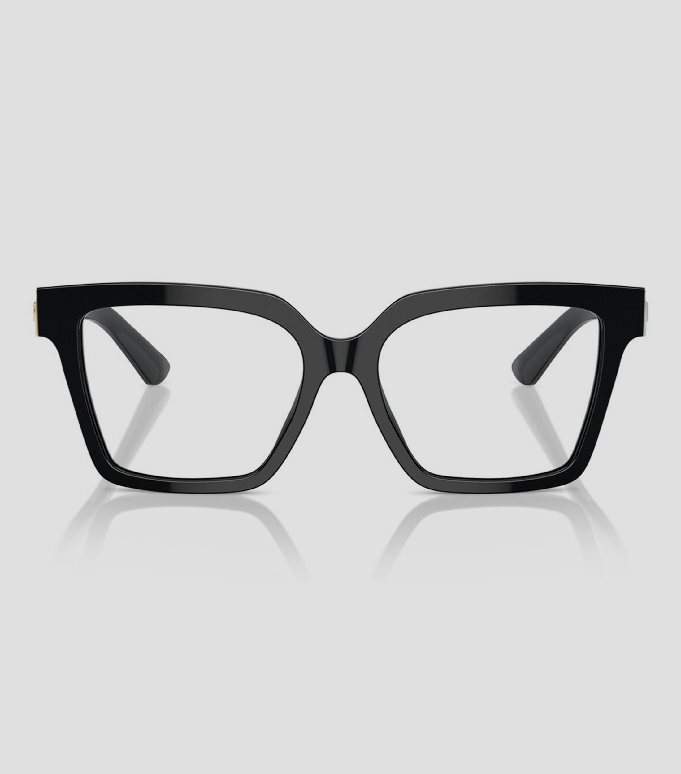 Lentes oftálmicos cuadrados negro Mujer