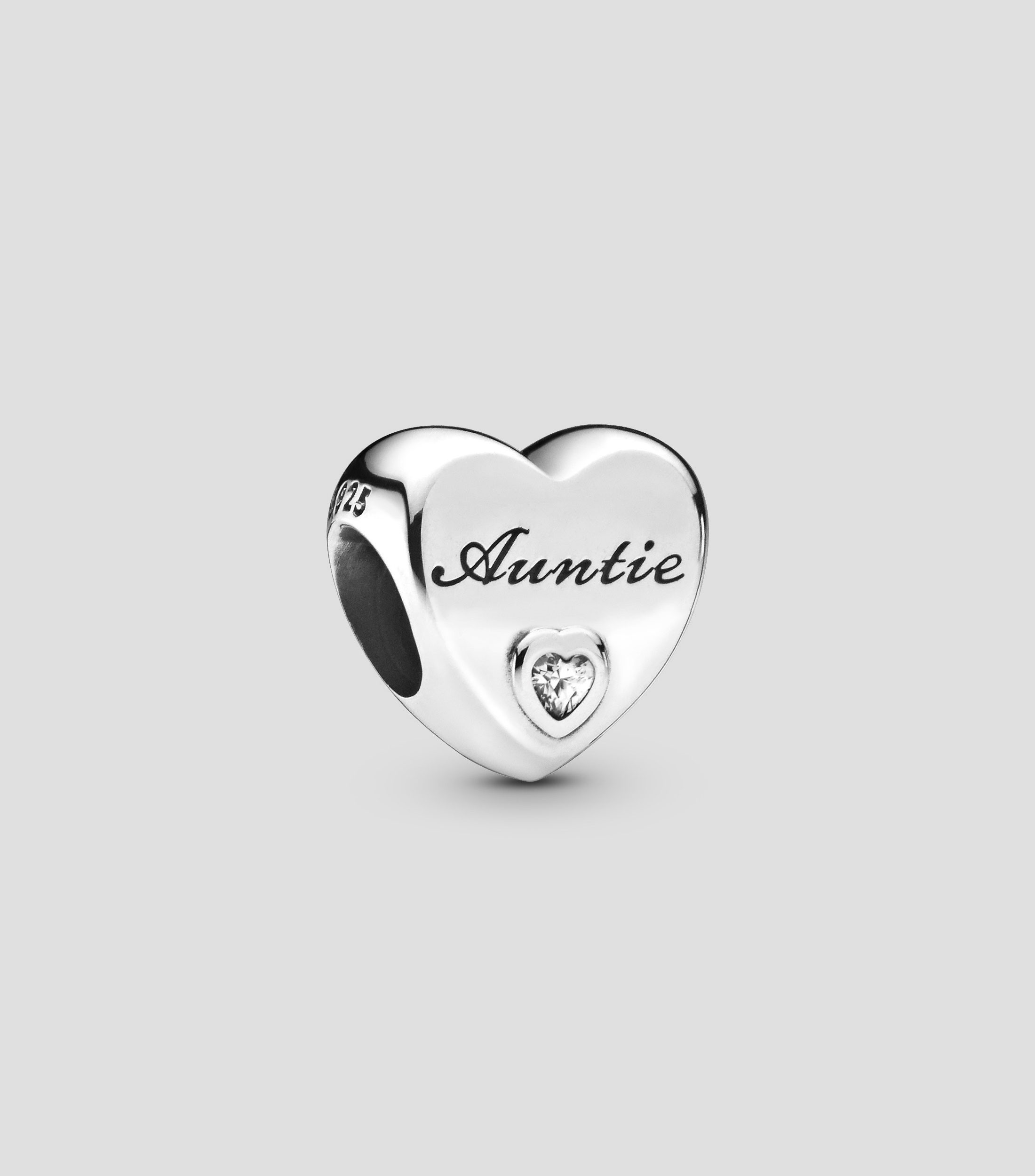 Charm Corazón en plata Moments Mujer