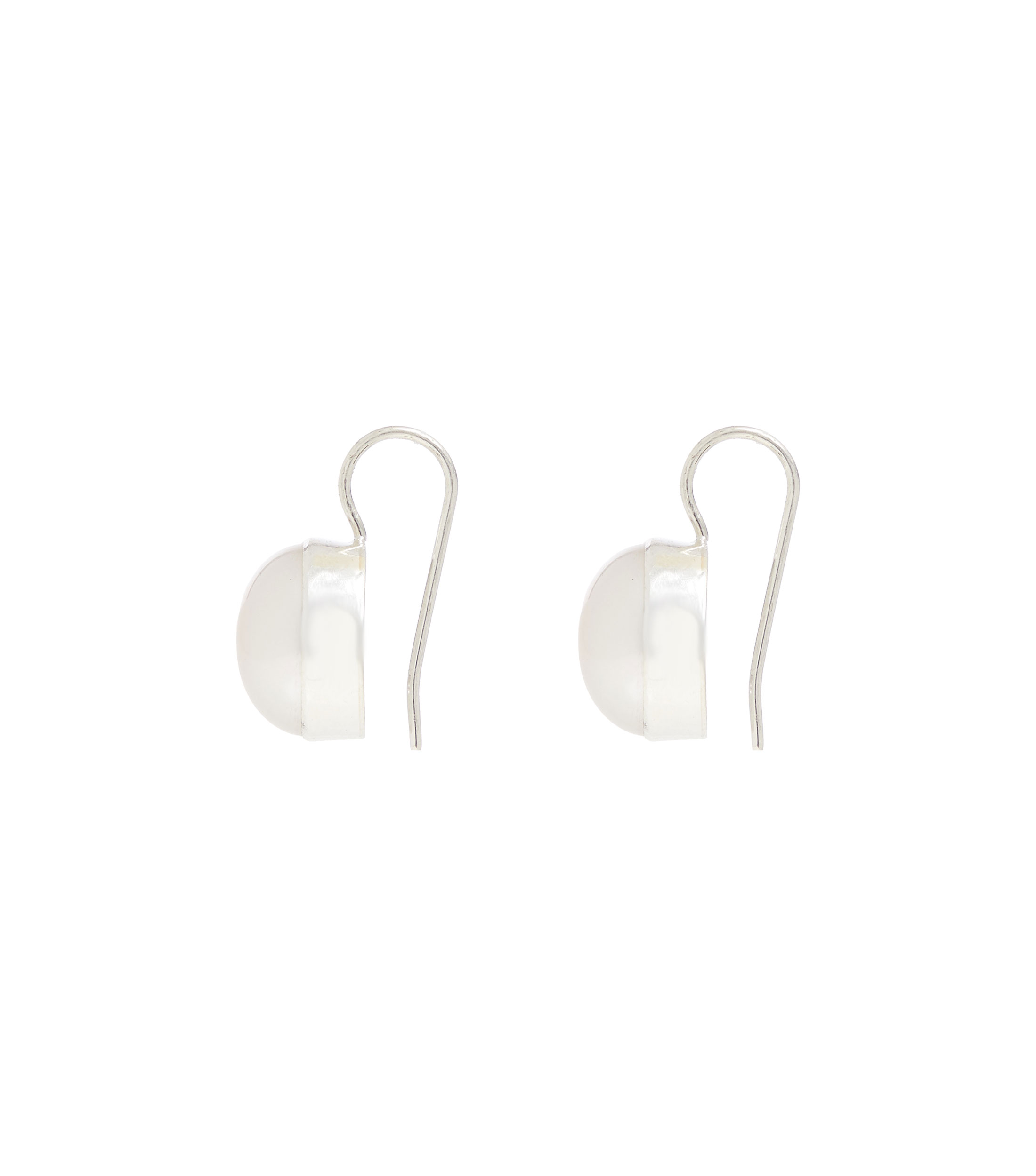 Aretes de perla en plata .925 Mujer