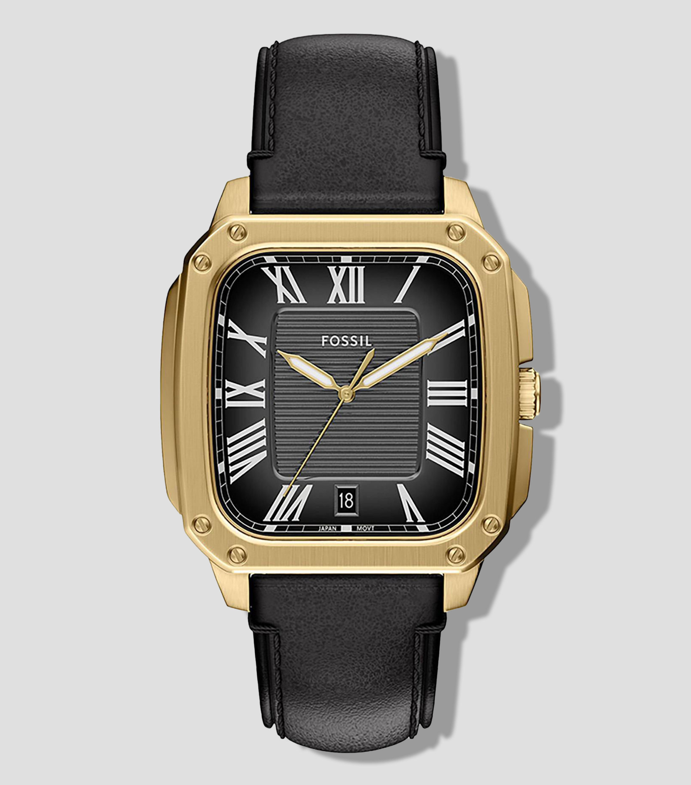 Reloj para hombre Crosby casual dorado