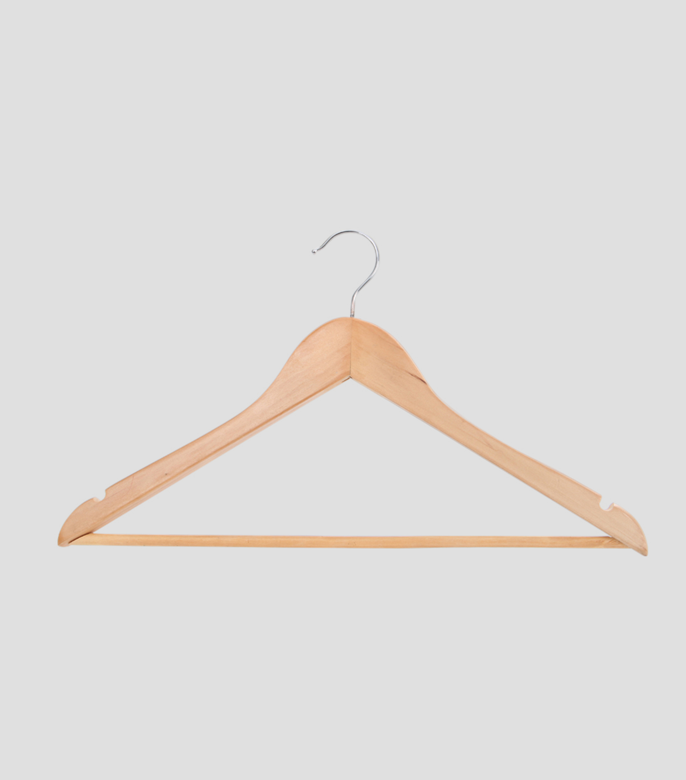 Gancho para Ropa de Madera