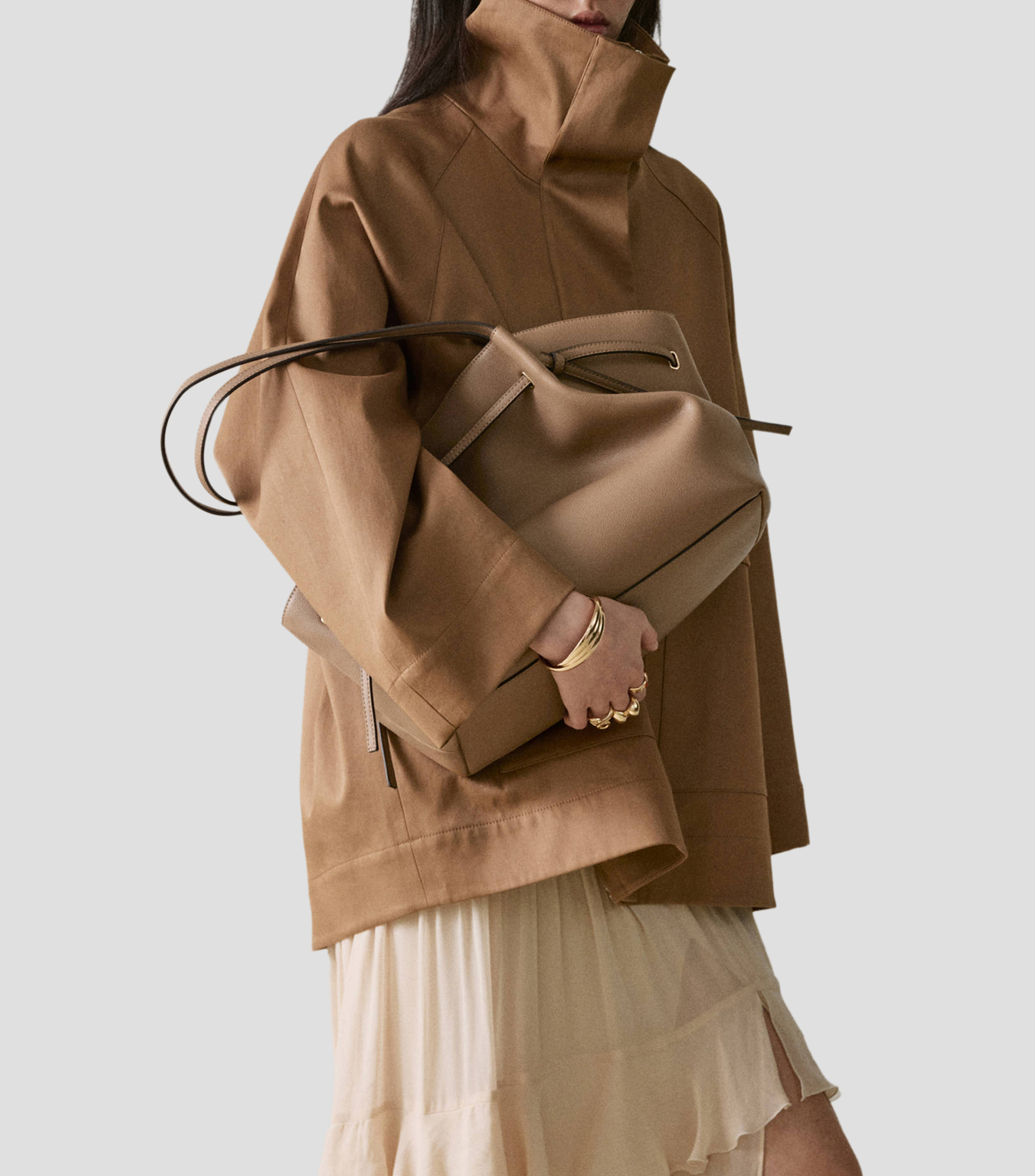 Bolsa shoulder liso Mujer