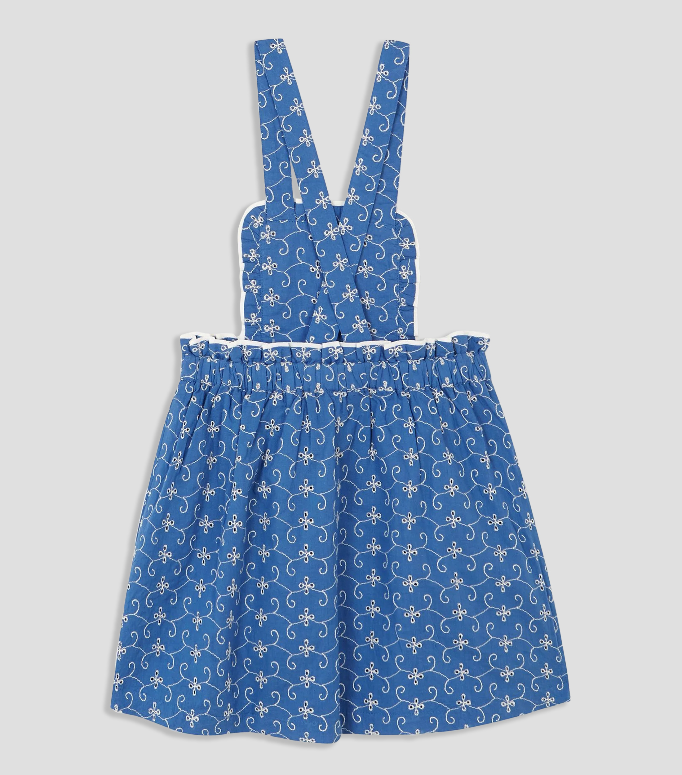 Vestido overol estampado Niña