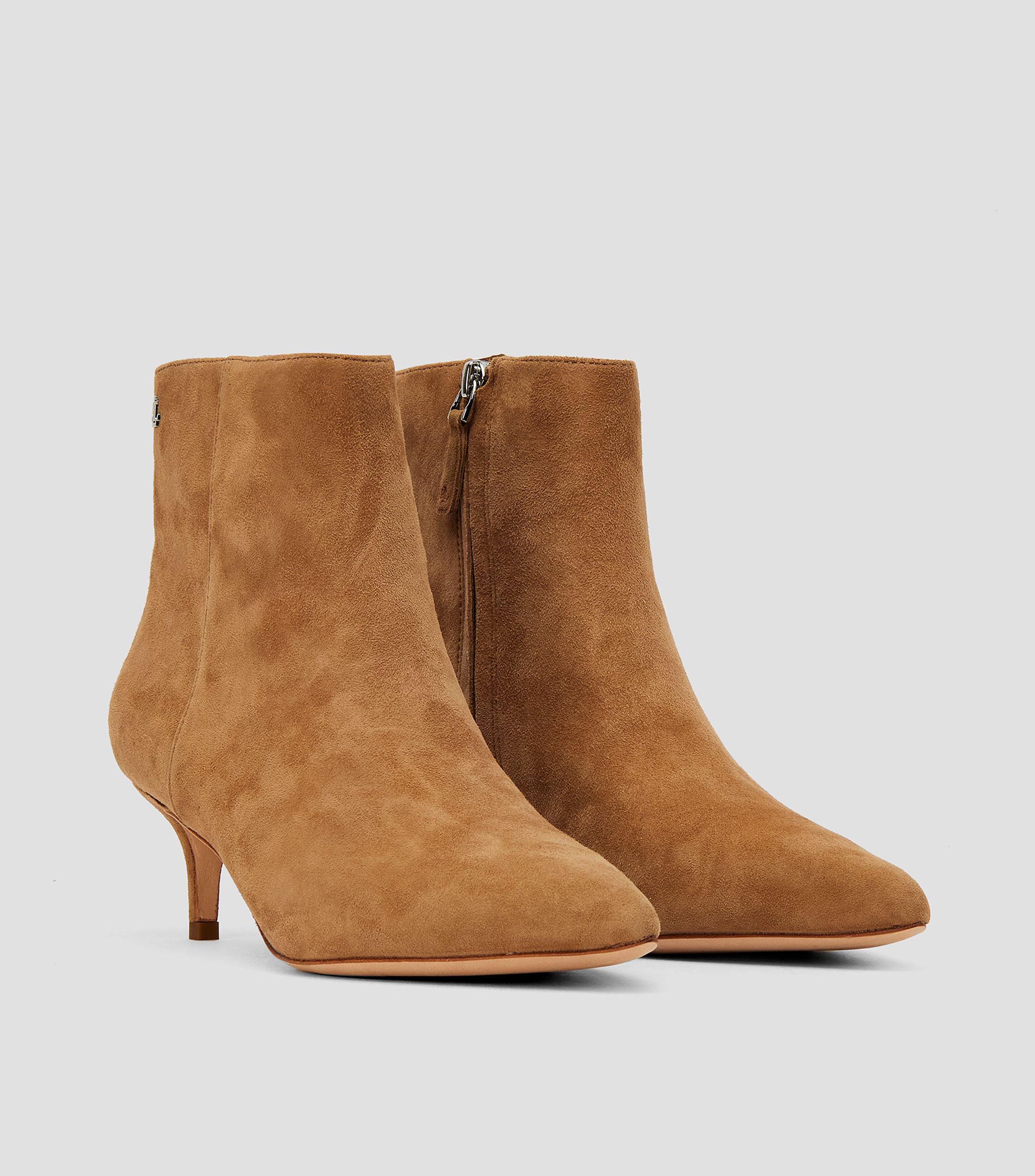 Botines casuales en piel Mujer