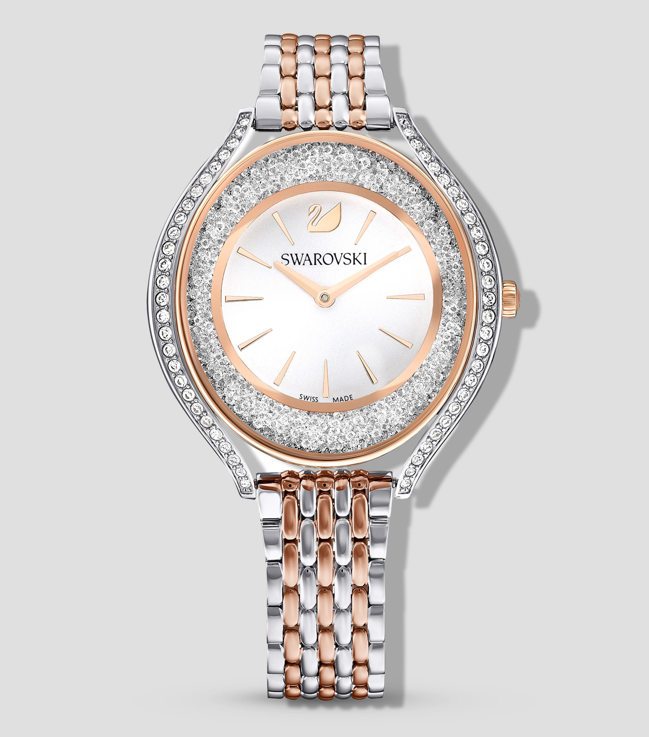 Reloj para mujer Crystalline Aura De vestir, Bicolor