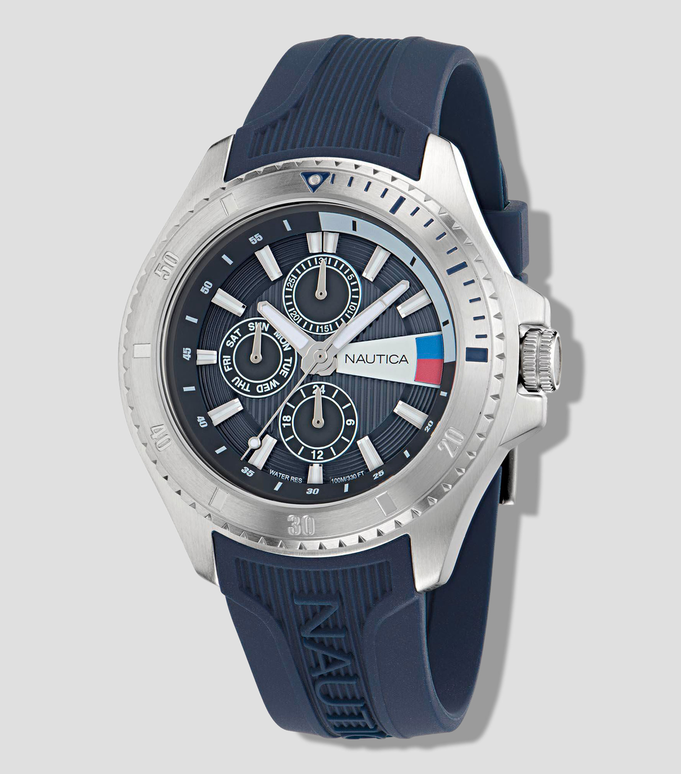 Reloj para Hombre NCT Leeway Casual Azul, Plateado