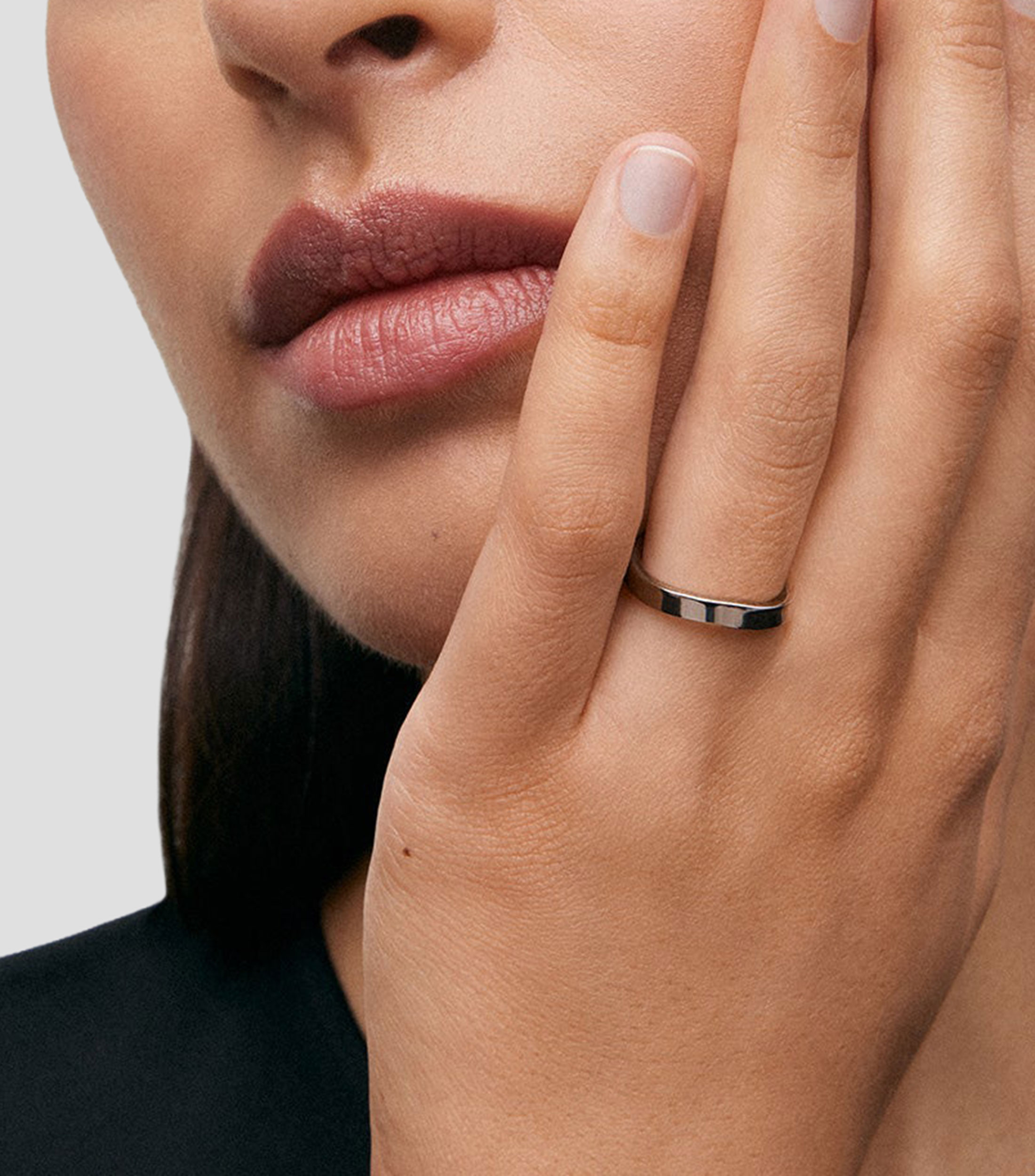 Anillo solitario Compromiso Mujer