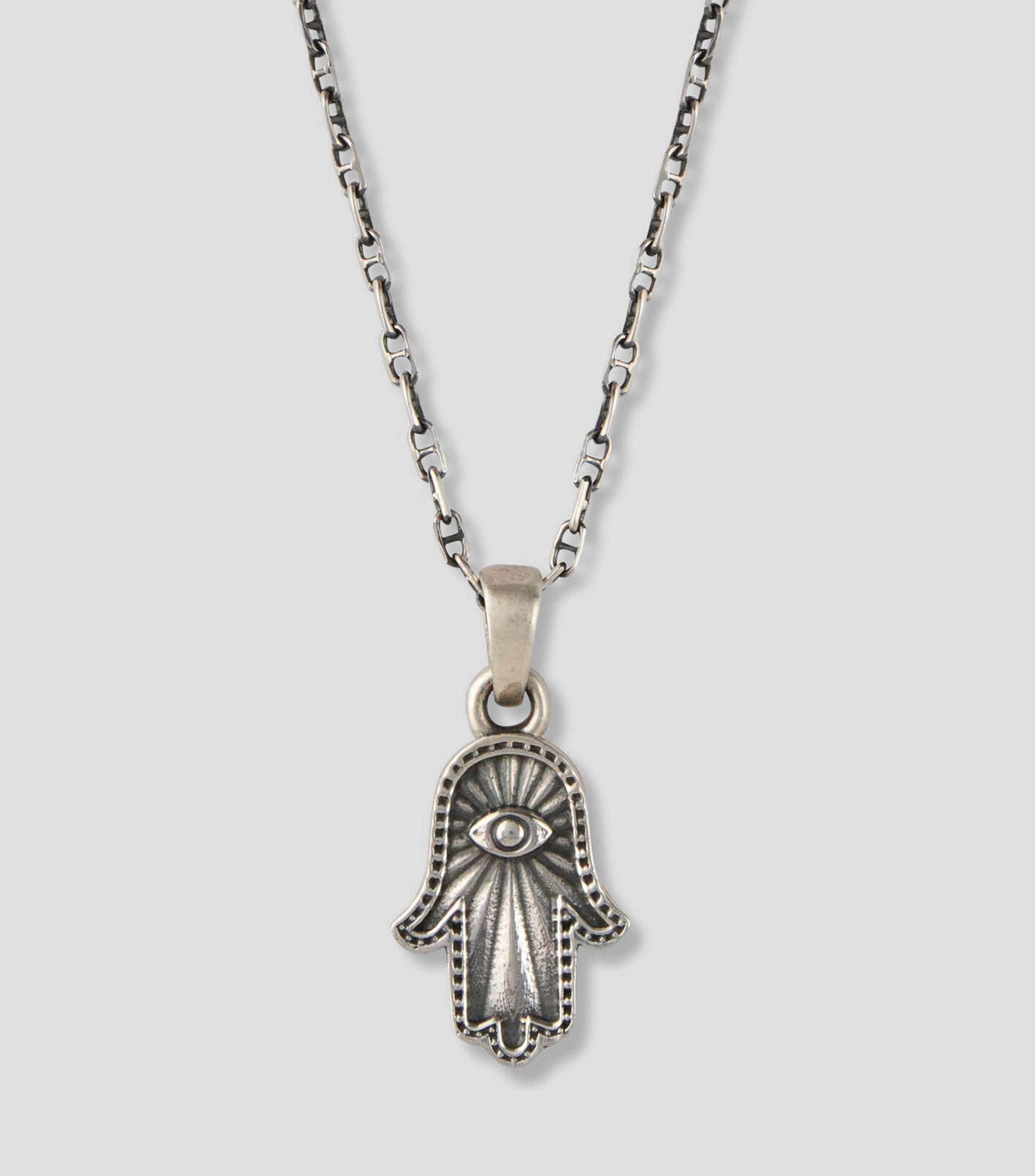 Collar en plata .925 mano Hamsa Unisex