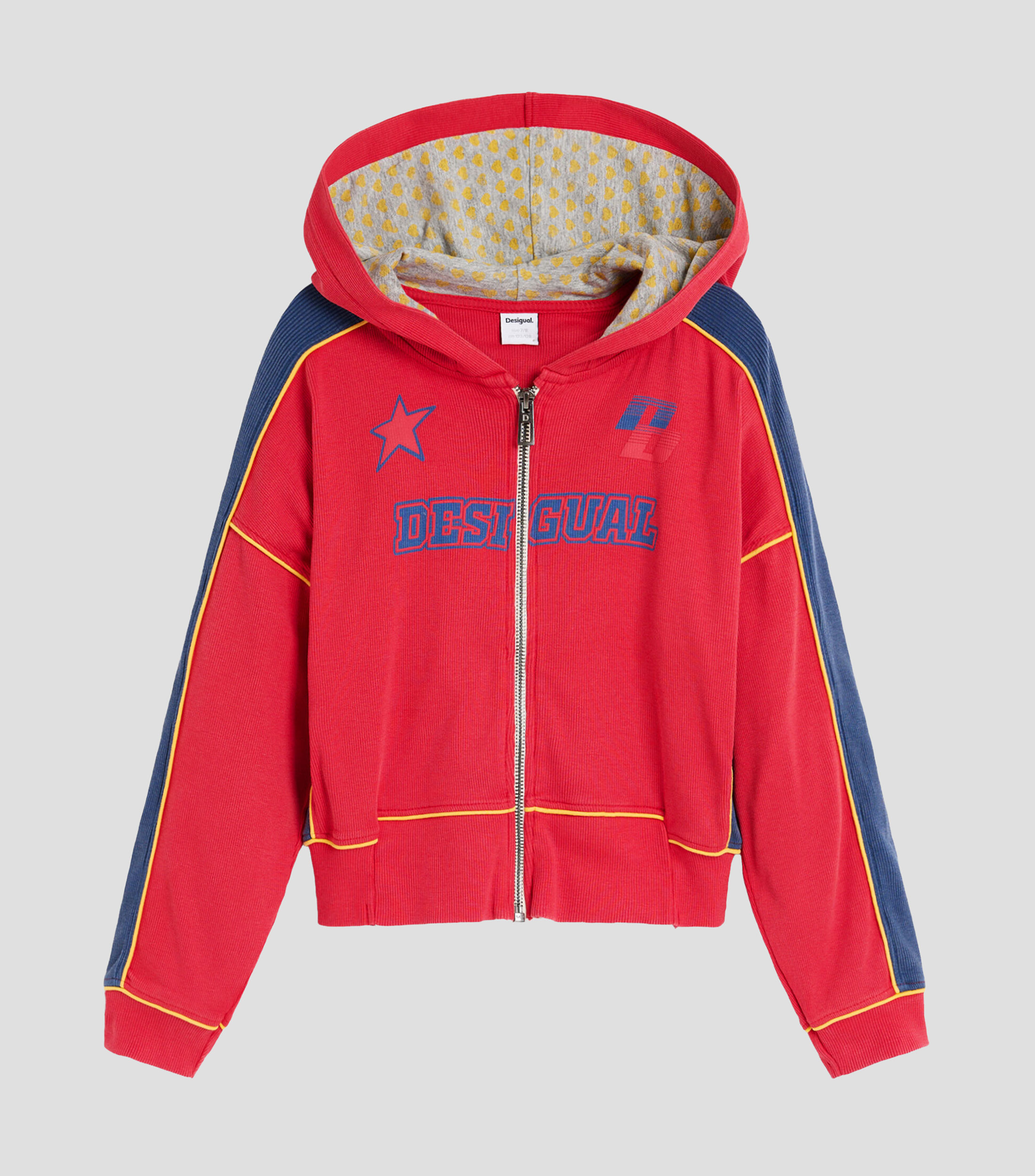 Sudadera con Cierre Capucha Niña