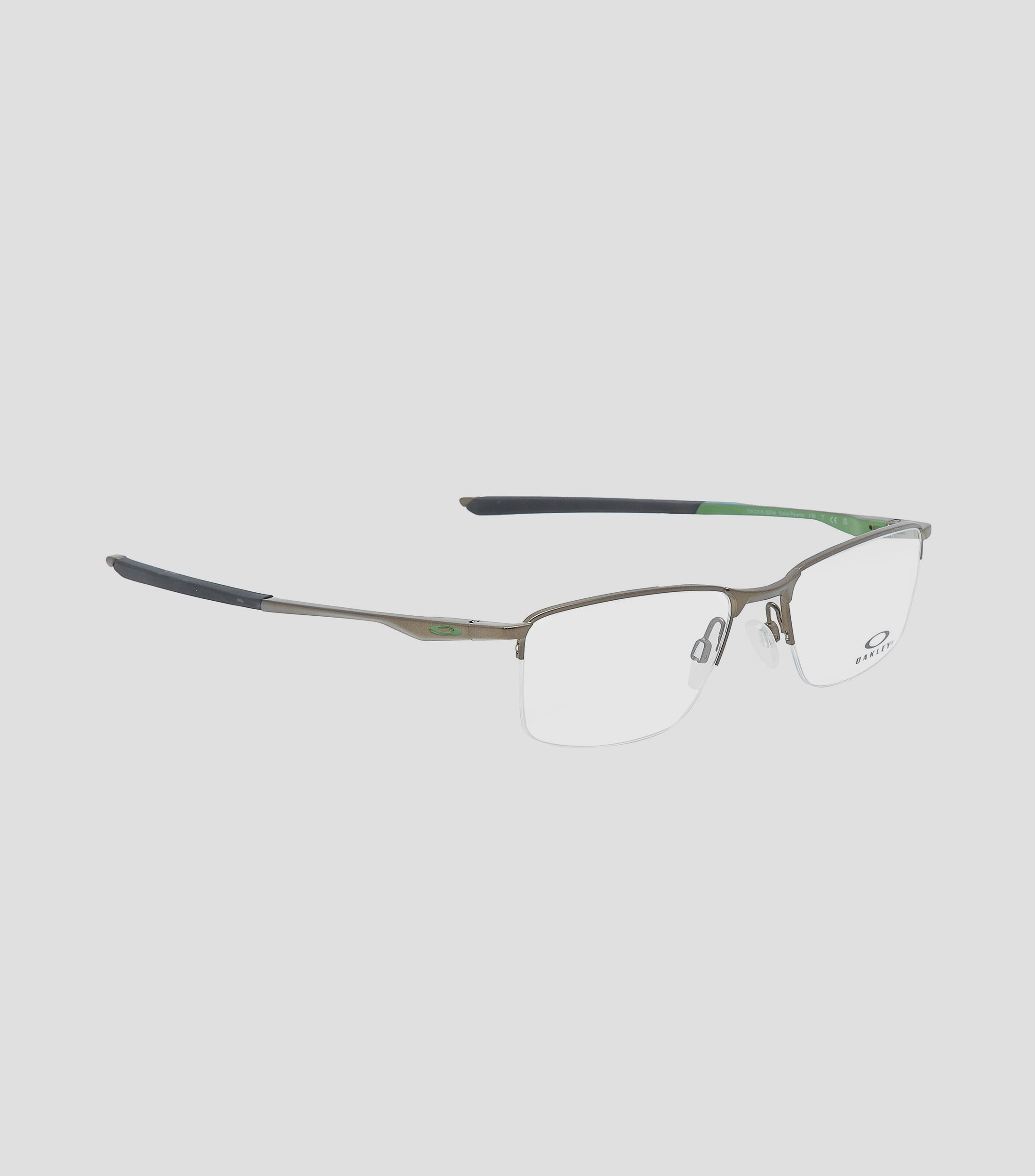 Lentes oftálmicos rectangulares Socket 5.5 grises Hombre