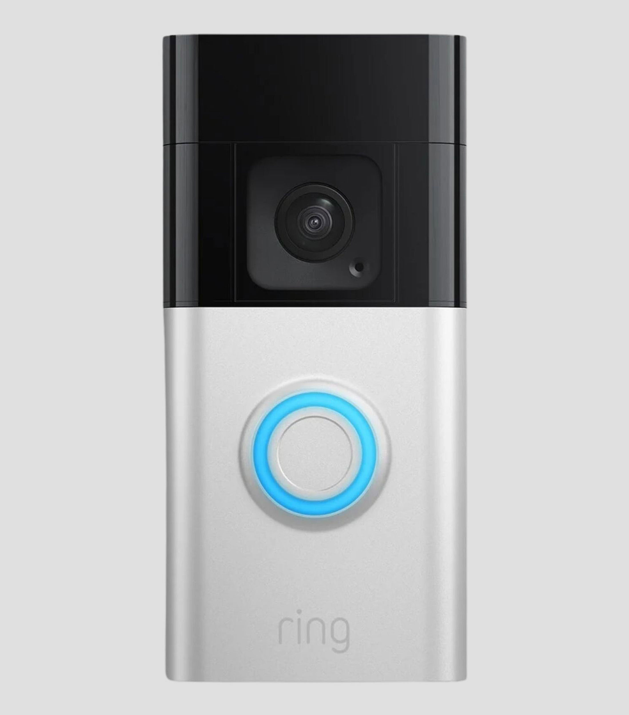 Timbre con Camara, Inalambrico Ring Plus - Niquel Satinado