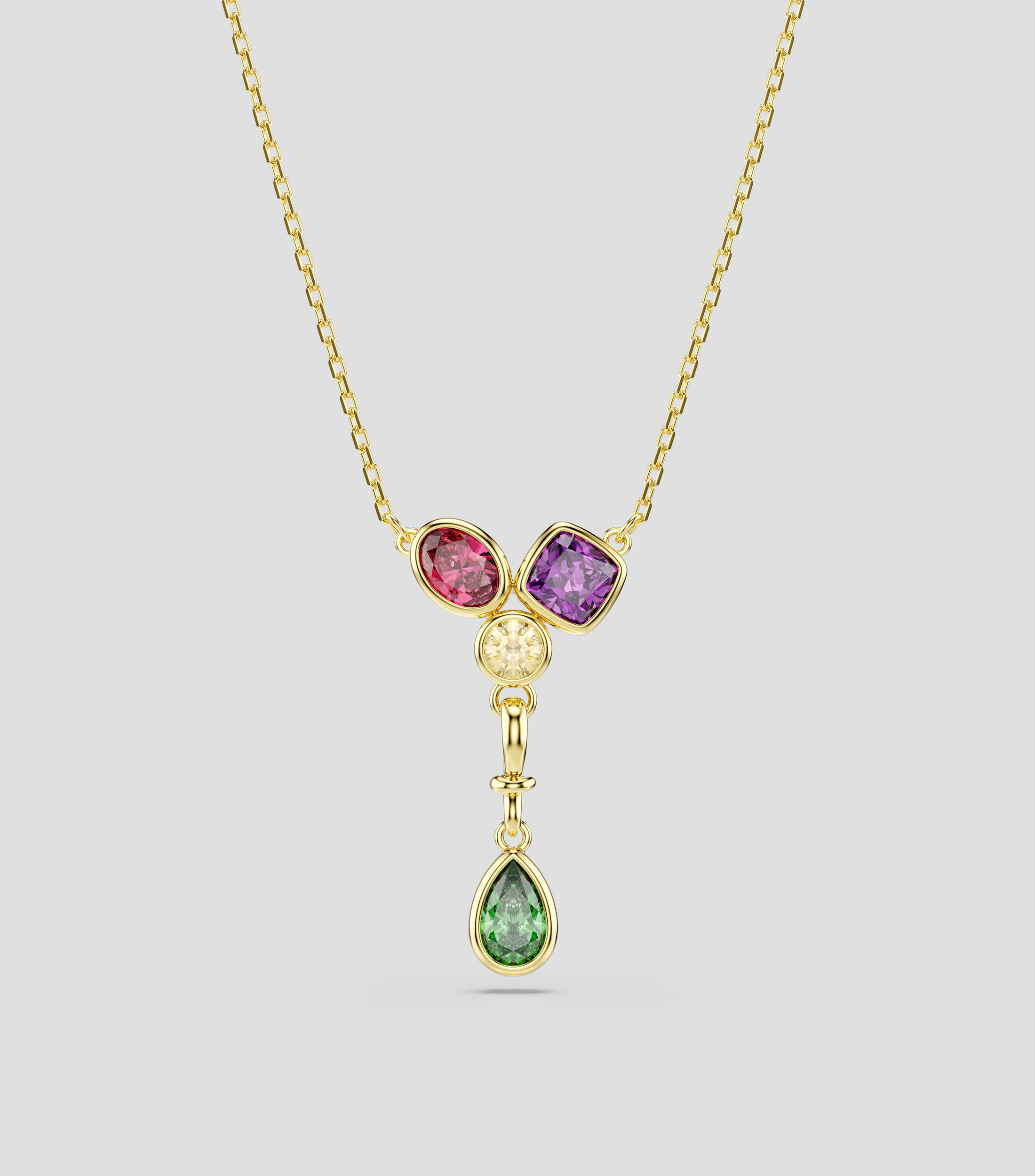 Collar con dije de gemas y cristales Imber Mujer