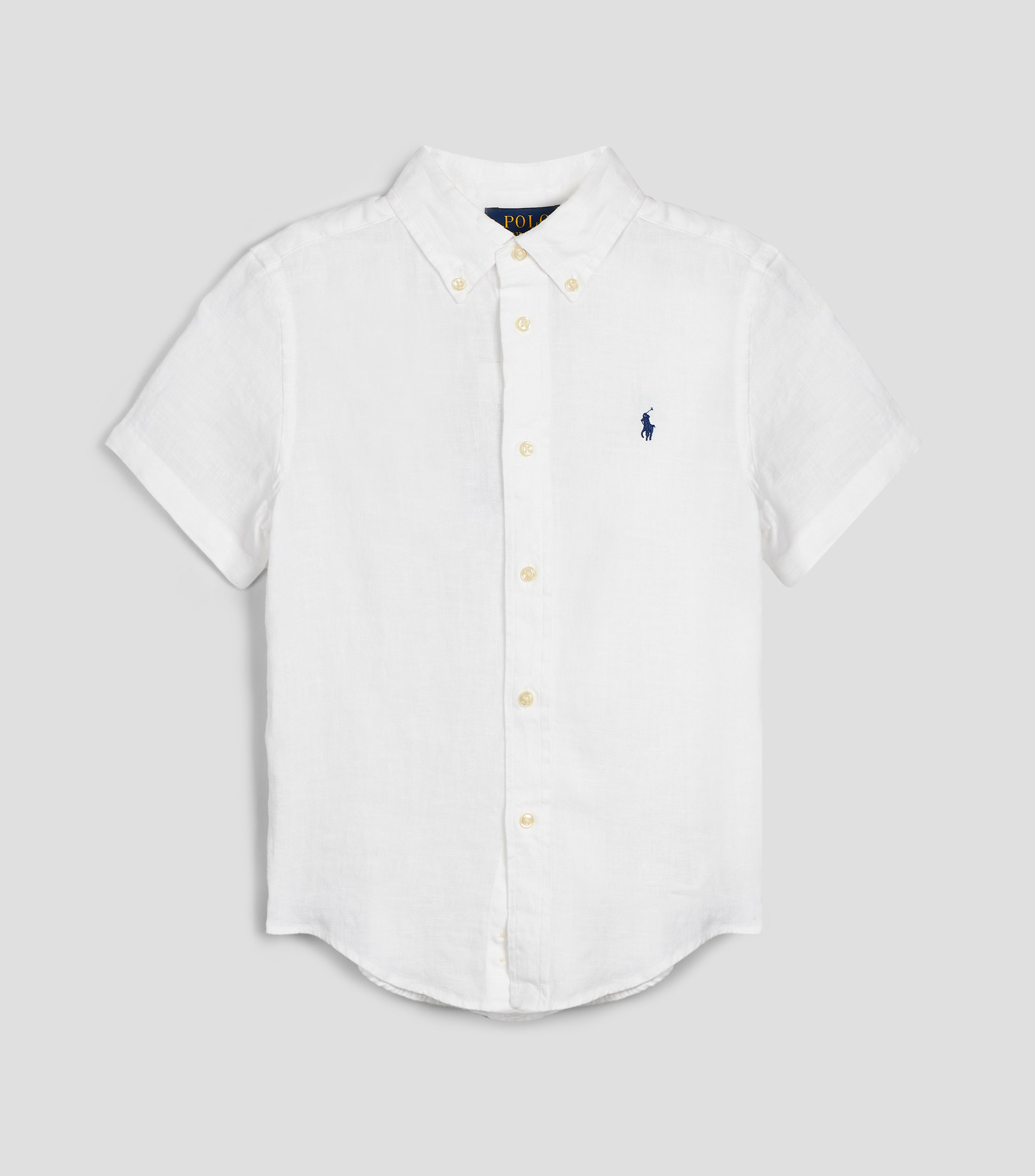 Camisa lisa manga corta Niño