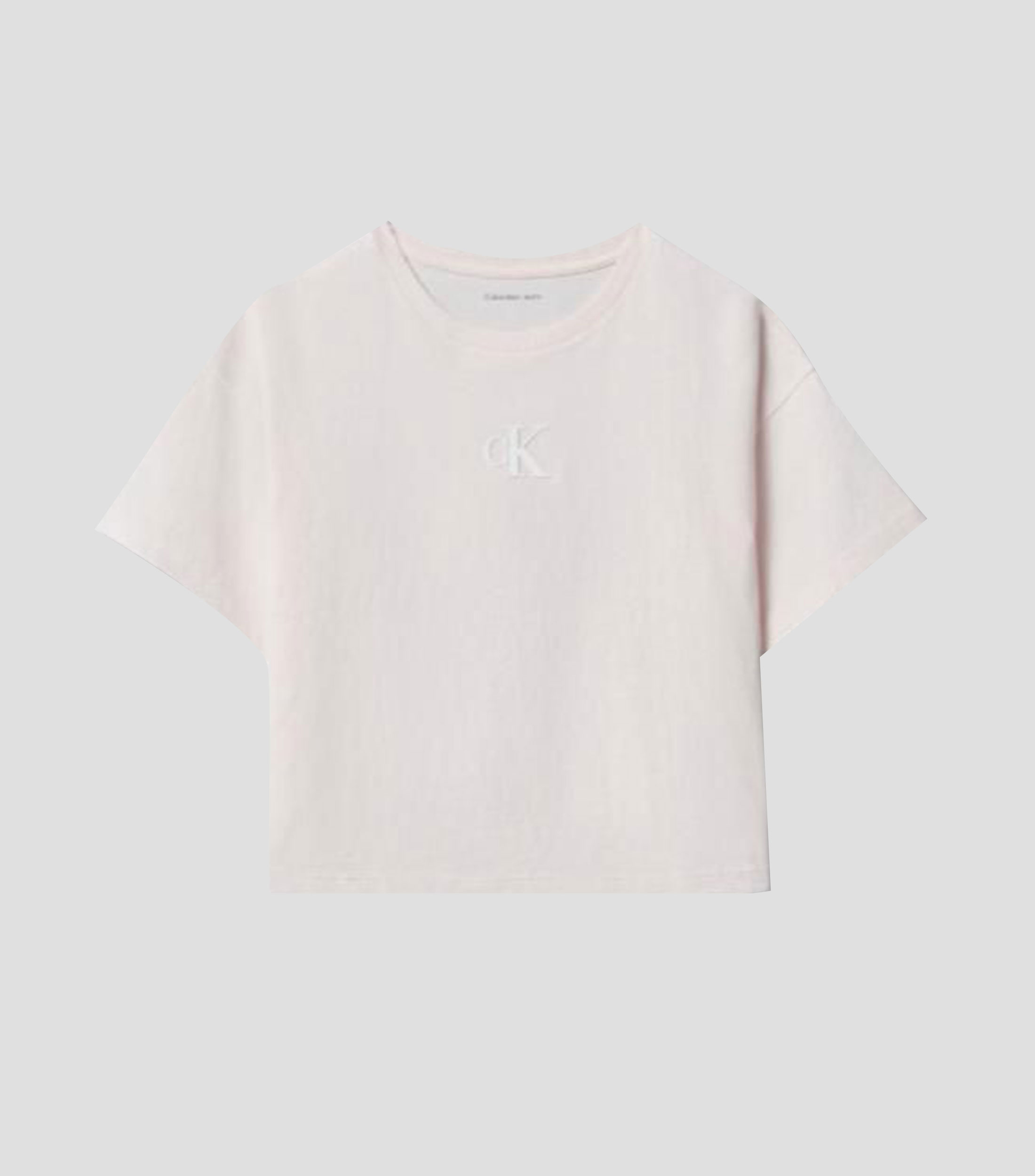 Playera cuello redondo manga corta estampada Niña