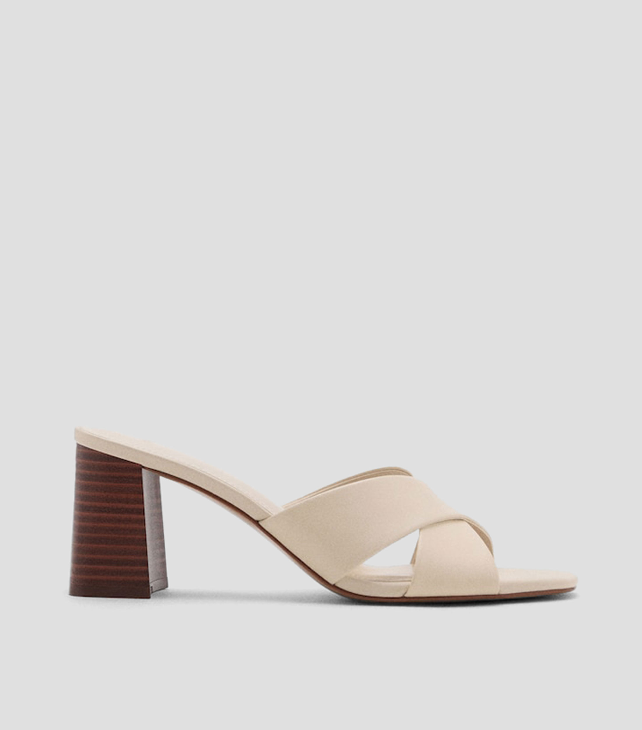 Sandalias con Tacón Ancho de 4.5 cm Mujer
