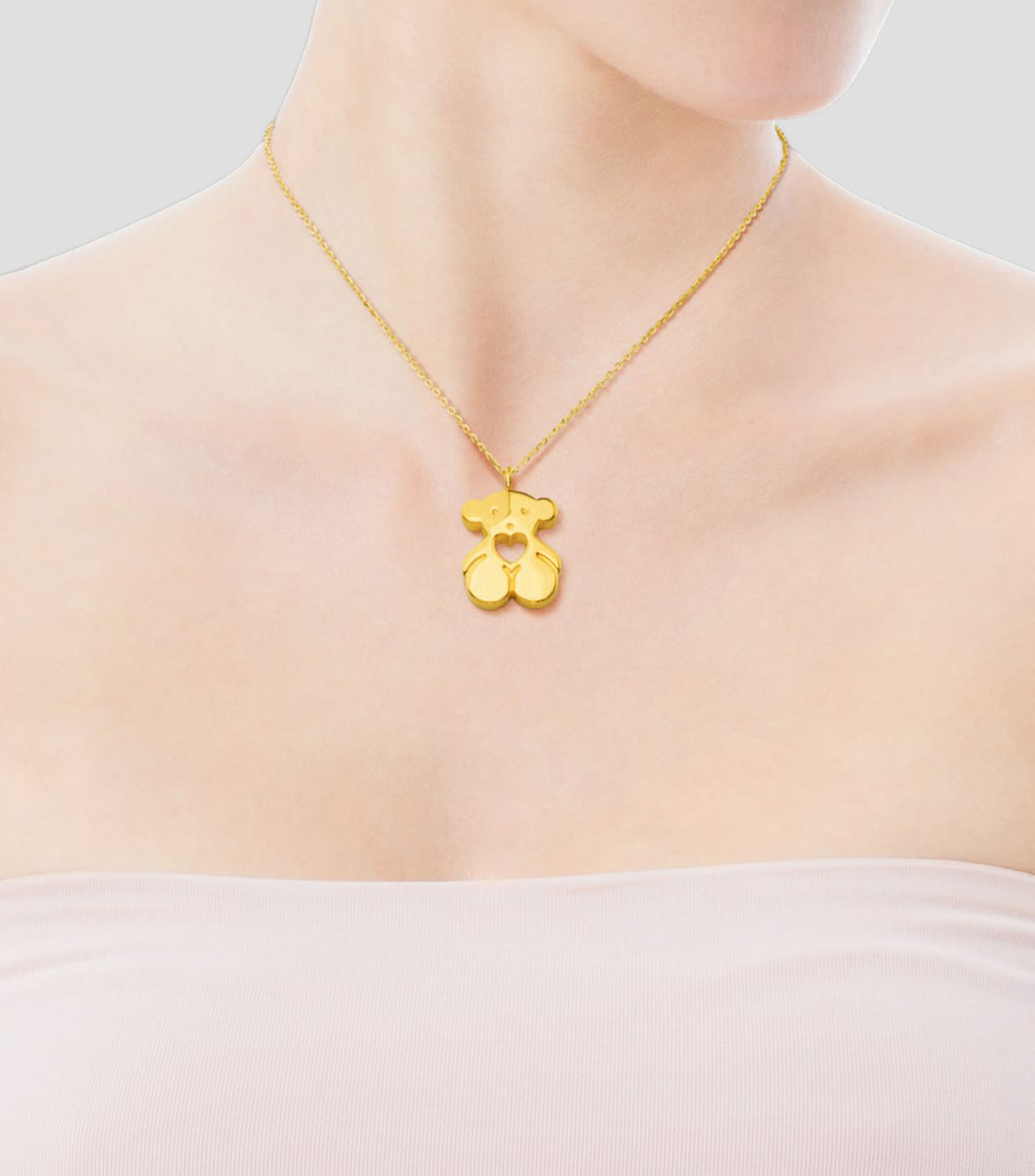 Dije en forma de oso en oro 18 Kilates Mujer