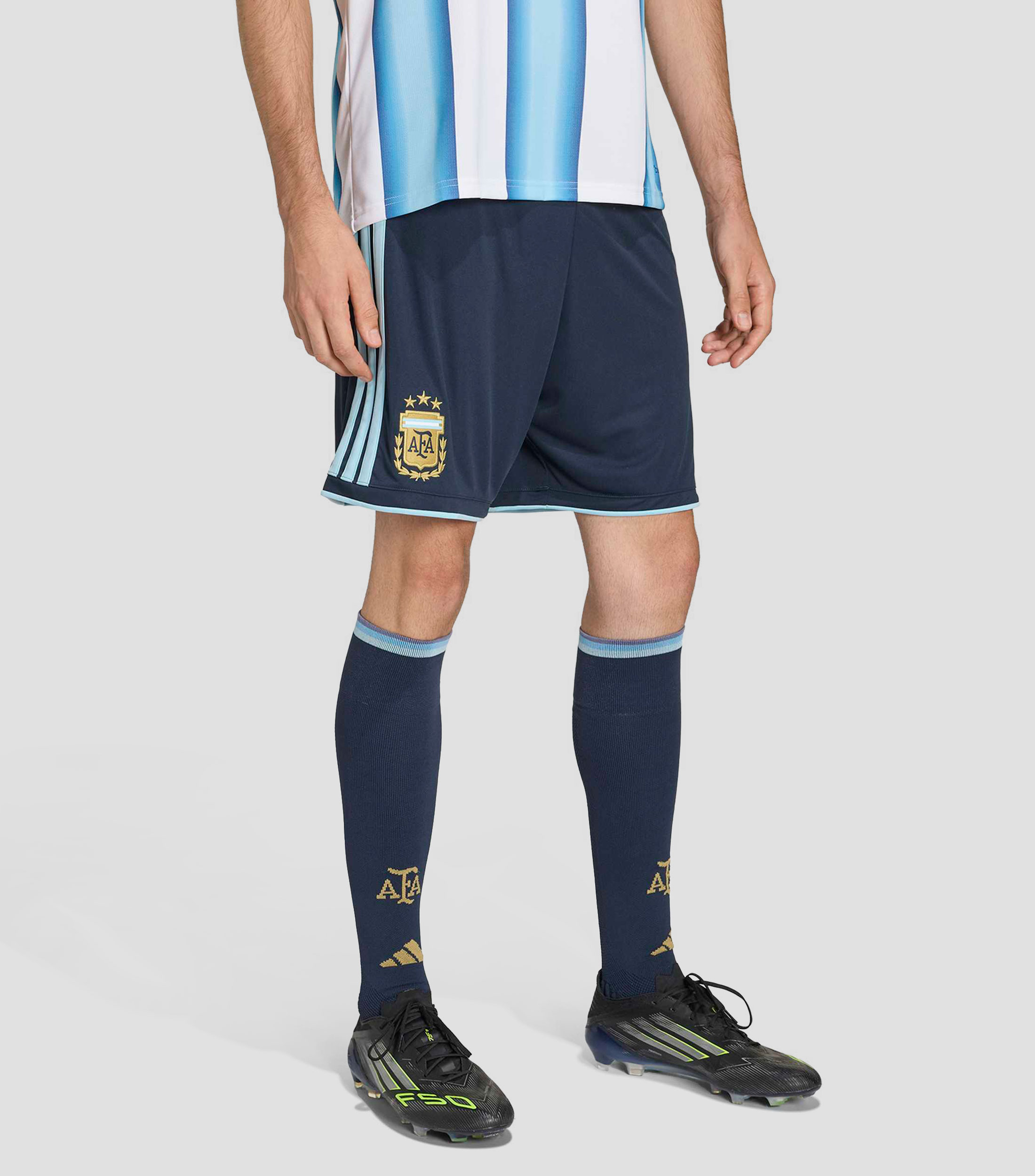 Short para Fútbol Soccer Selección de Argentina Local Hombre