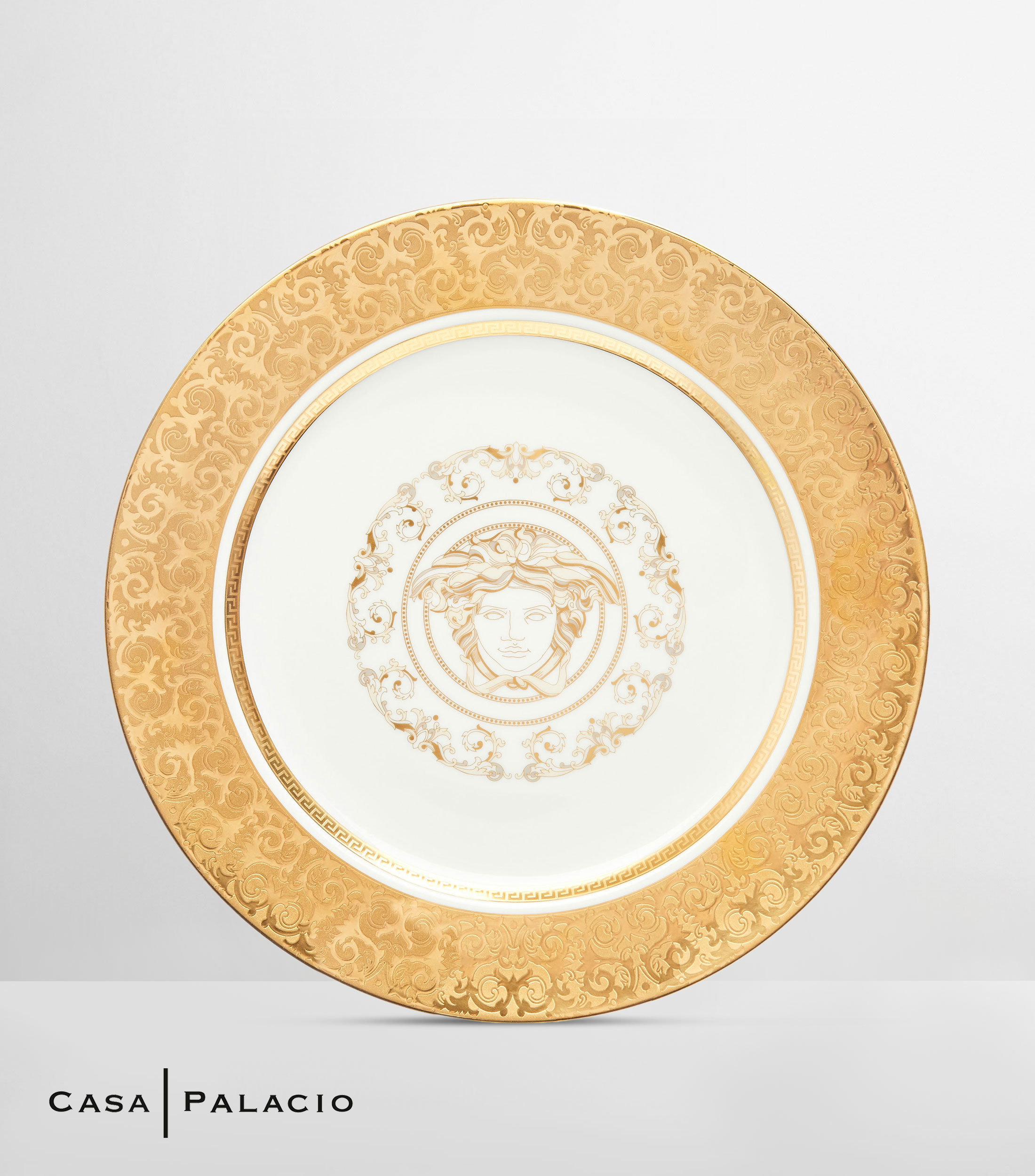 Bajo Plato Medusa Gala