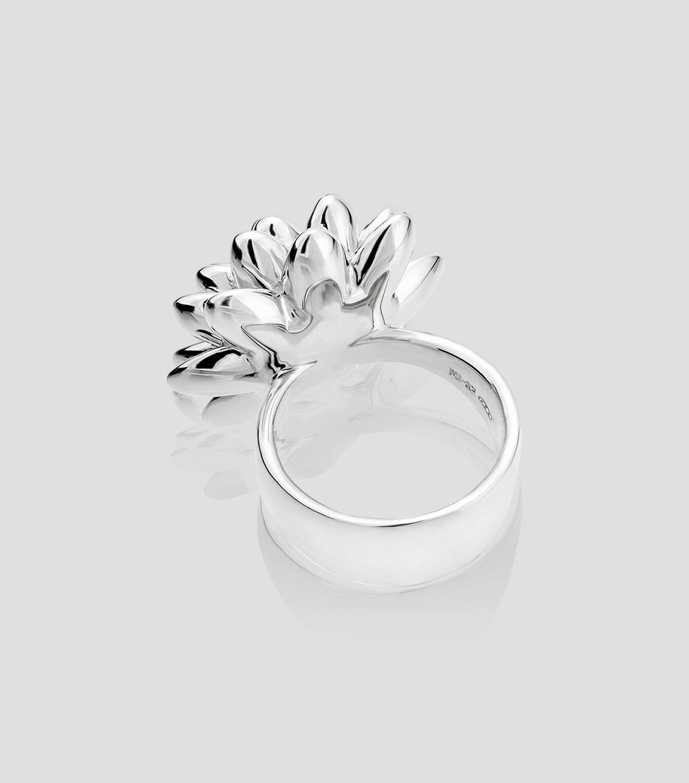 Anillo en Plata .925 Dalia Talla 55 Mujer