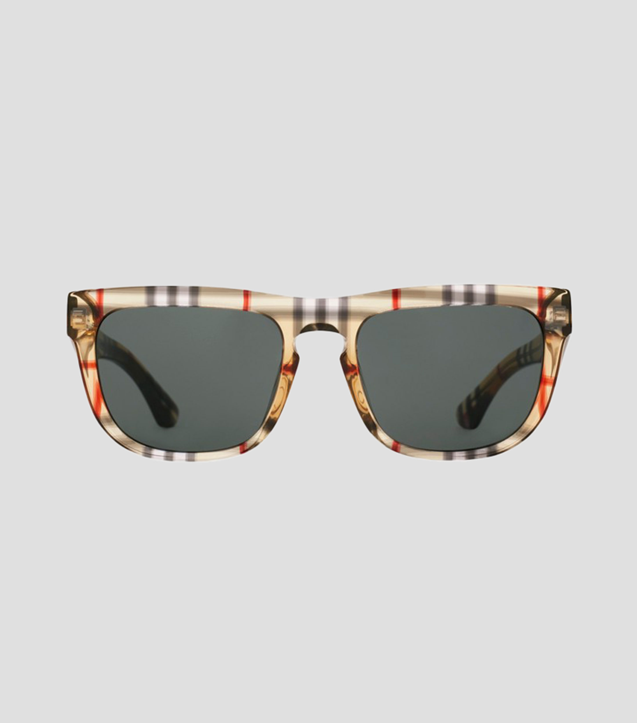 Lentes de sol cuadrados Check Unisex