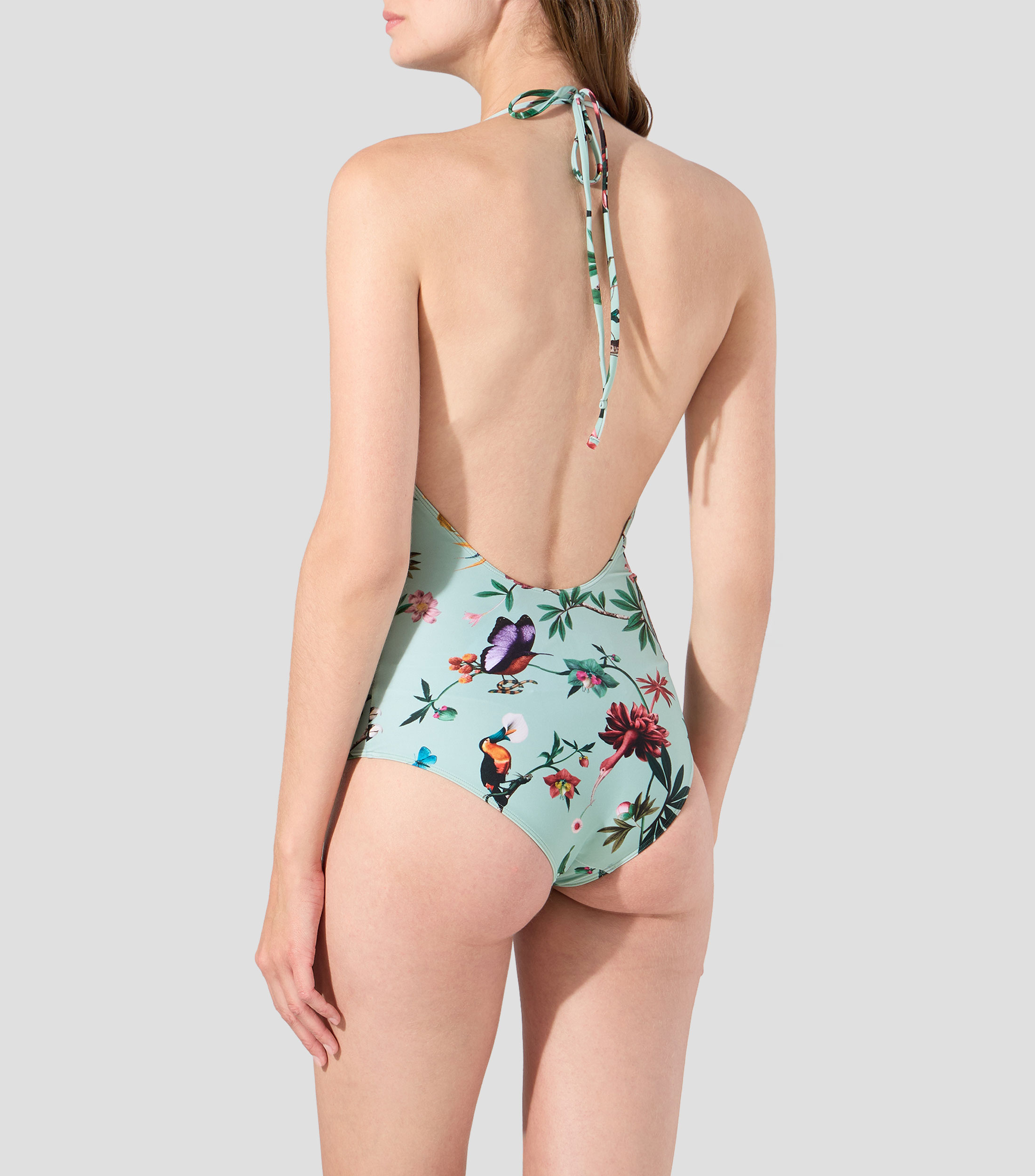 Traje de baño maillot Sexy estampado Mujer