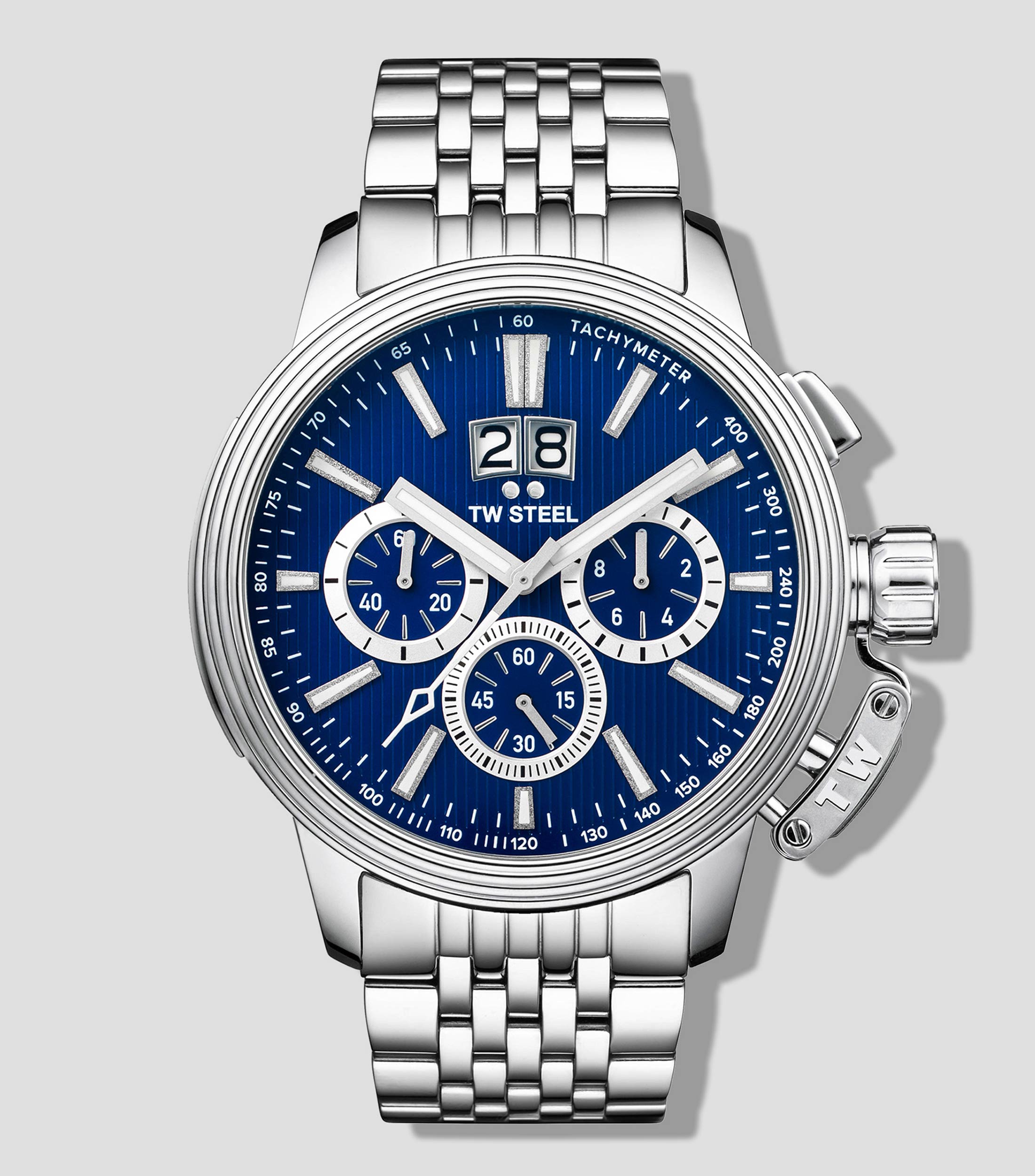 Reloj para Hombre Ceo Adesso De Vestir, Plateado, Azul