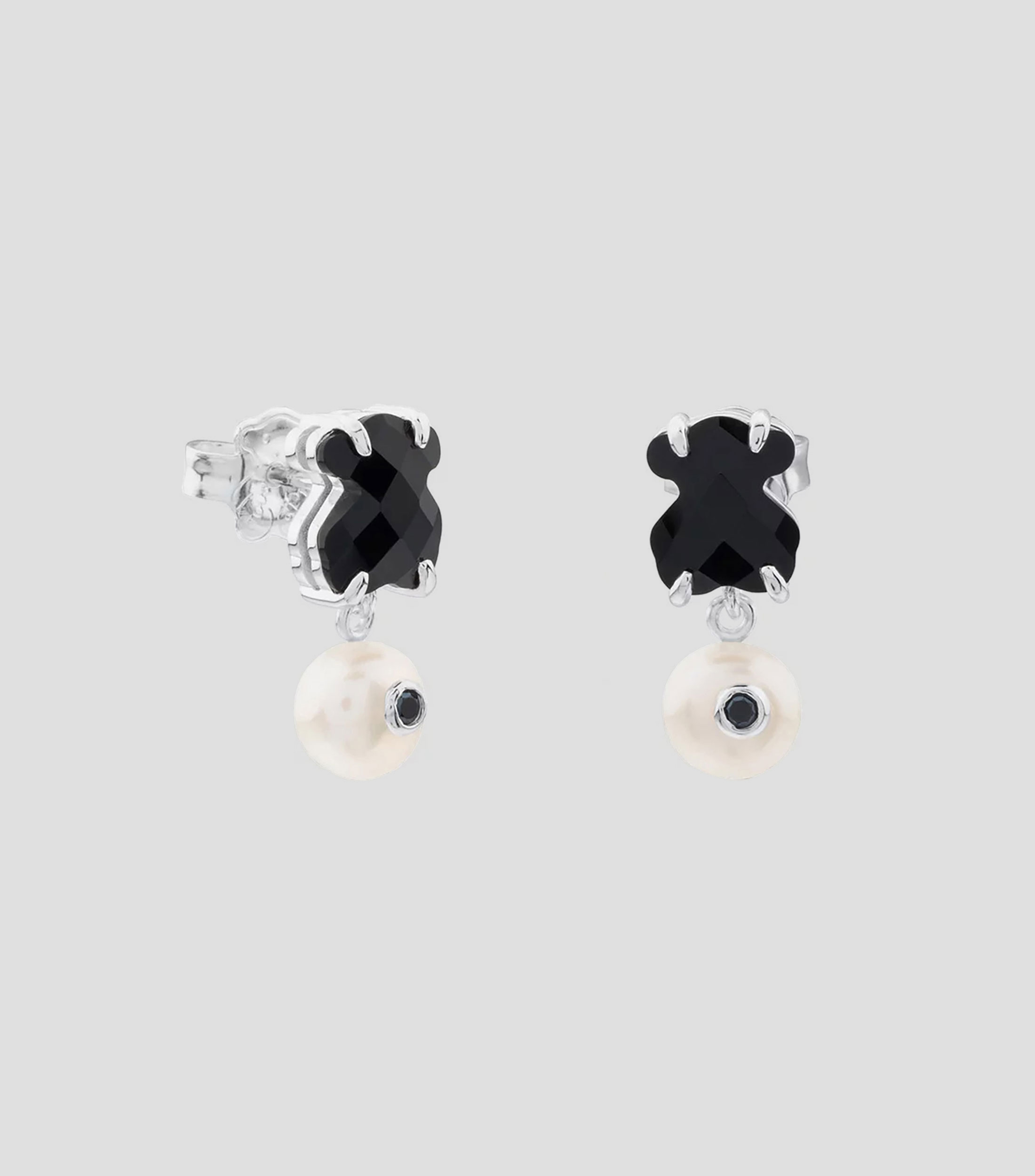Aretes en Plata .925 Erma con gemas Mujer