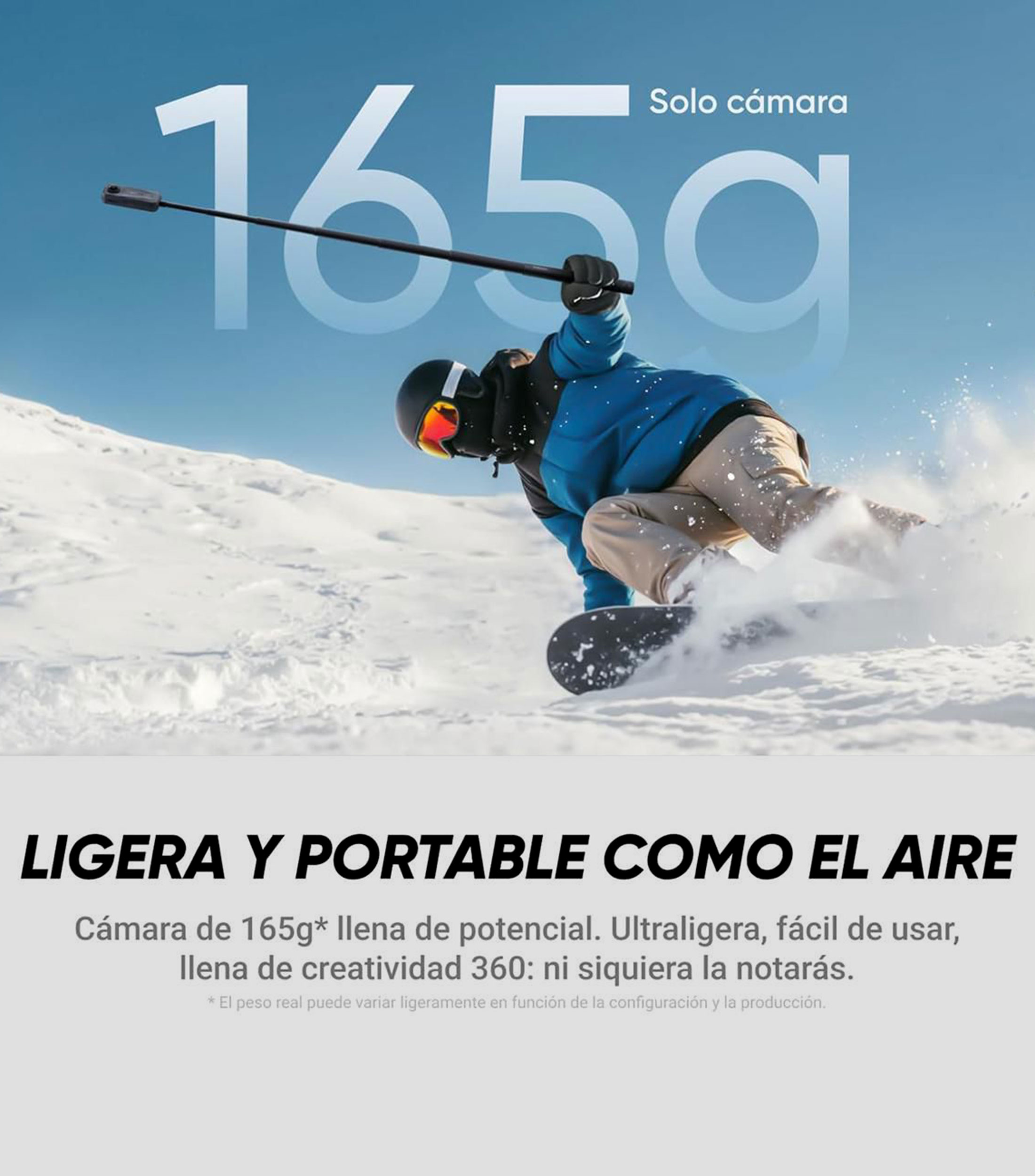 Cámara de acción X4 Air Starter