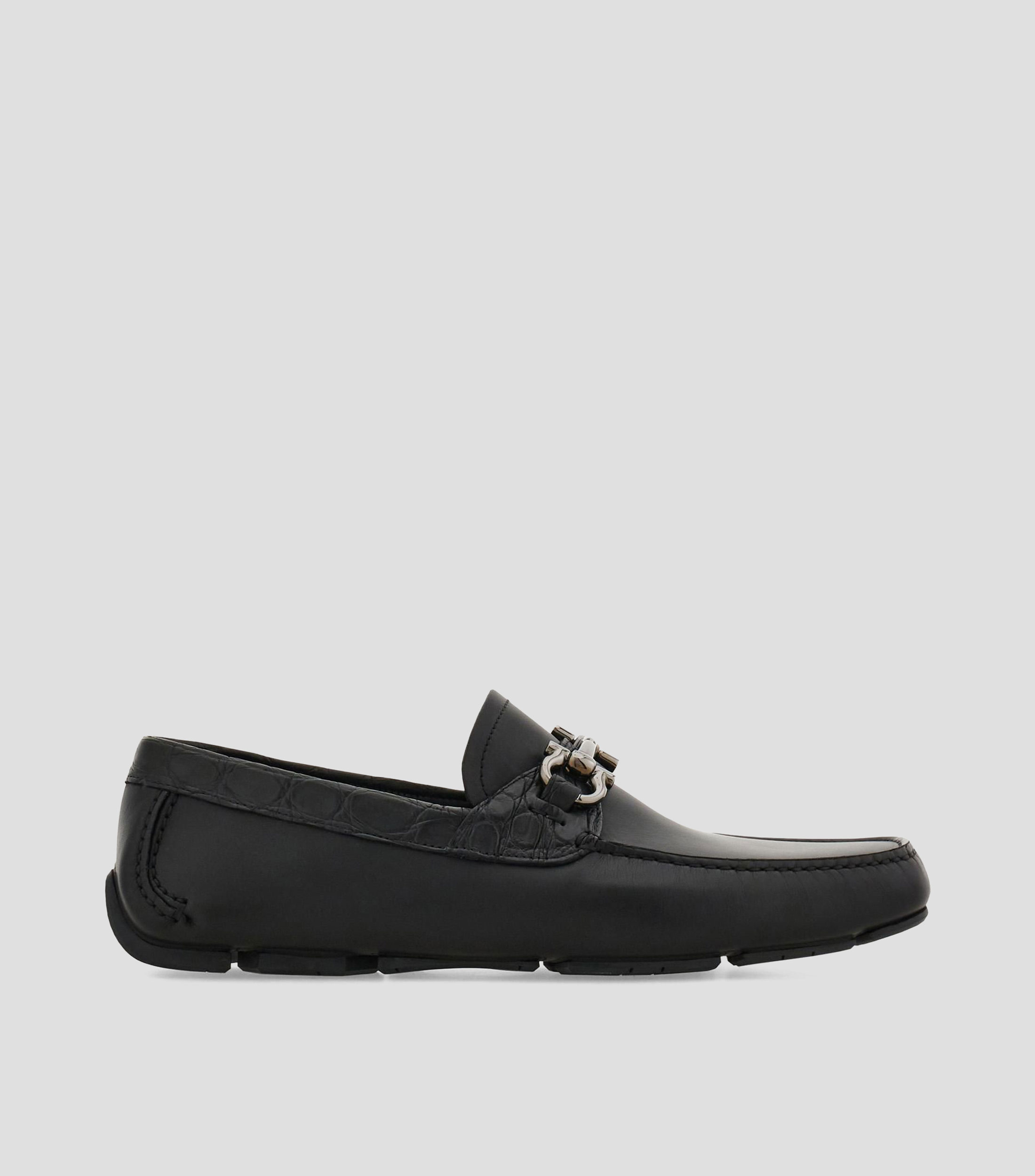Mocasines driver con estribo Gancini Hombre
