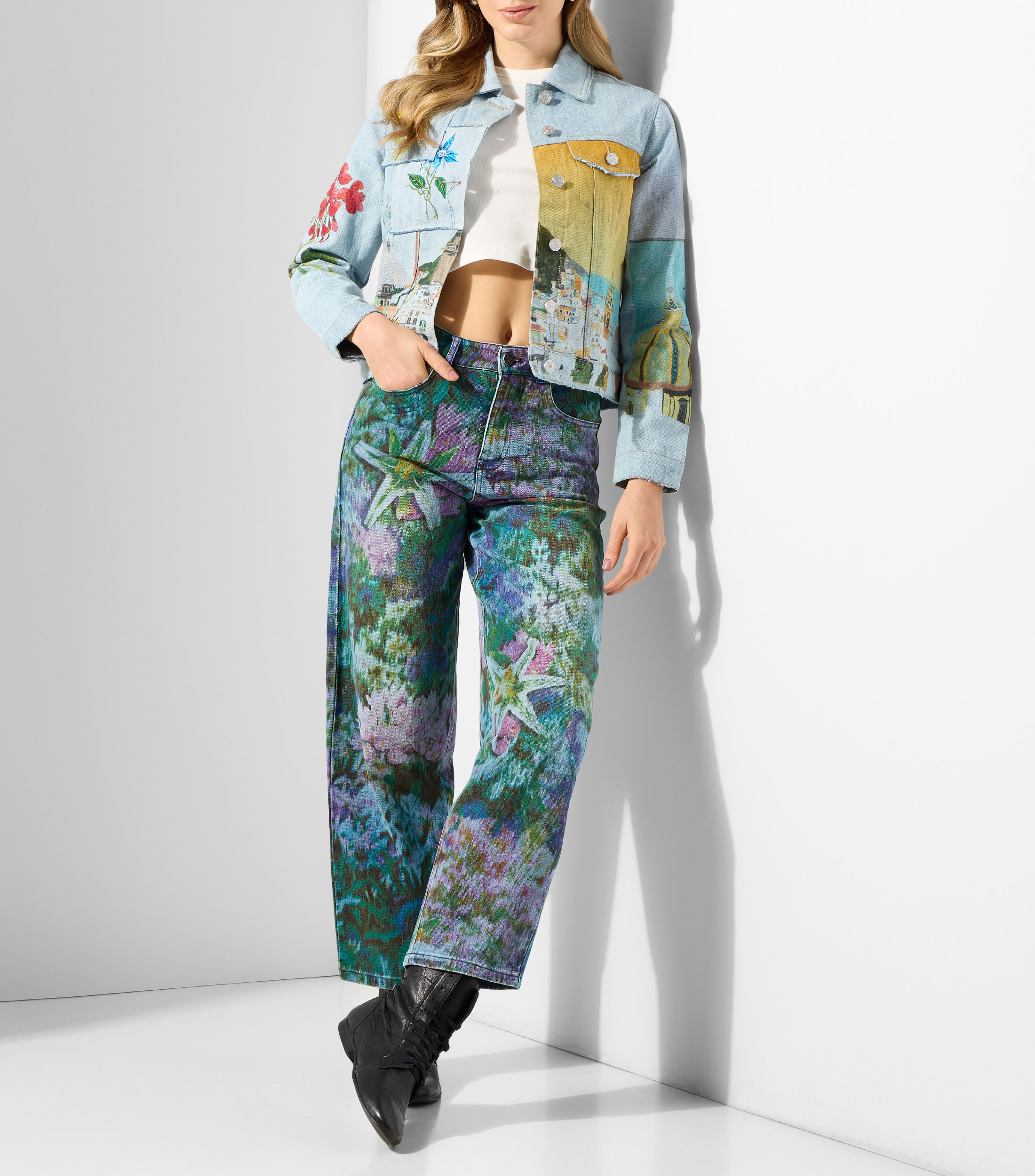 Jeans regular Mujer