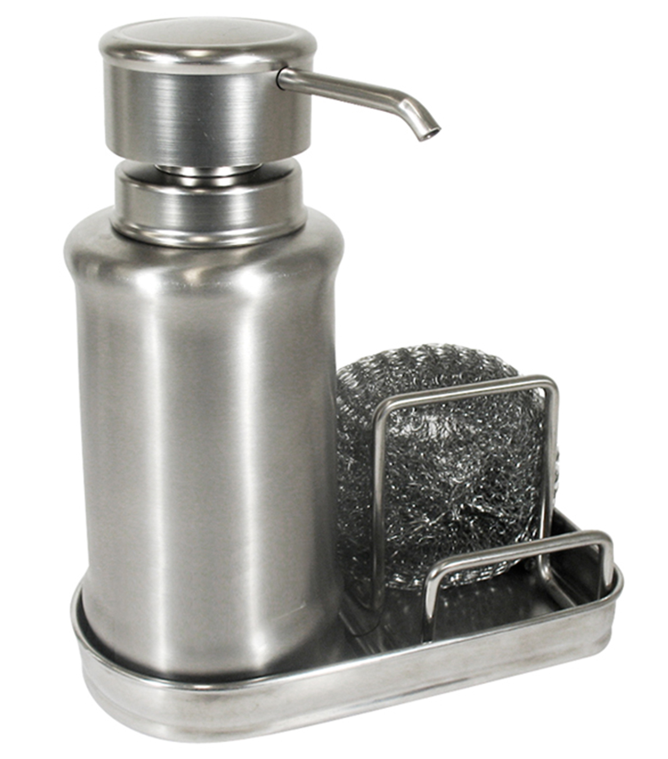 Dispensador de Jabón Ergo en Acero Inoxidable